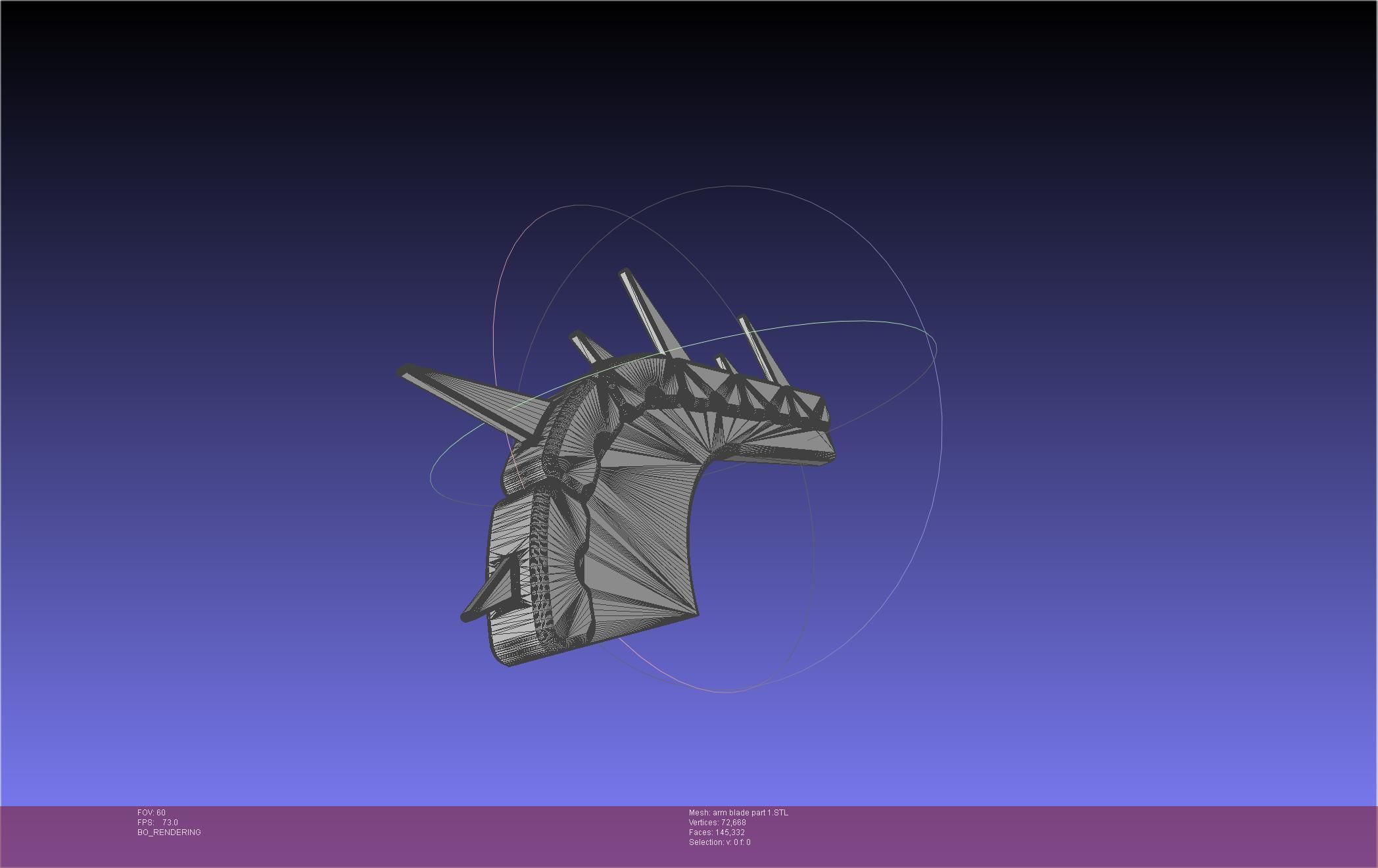 Chainsaw Man arm blade printable assembly 3D print model_31