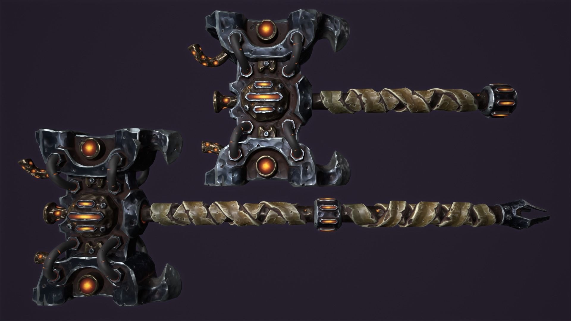 Brute forge hammer 3d print 3D print model_10