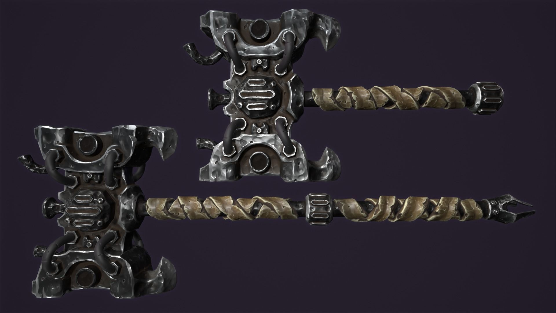 Brute forge hammer 3d print 3D print model_17