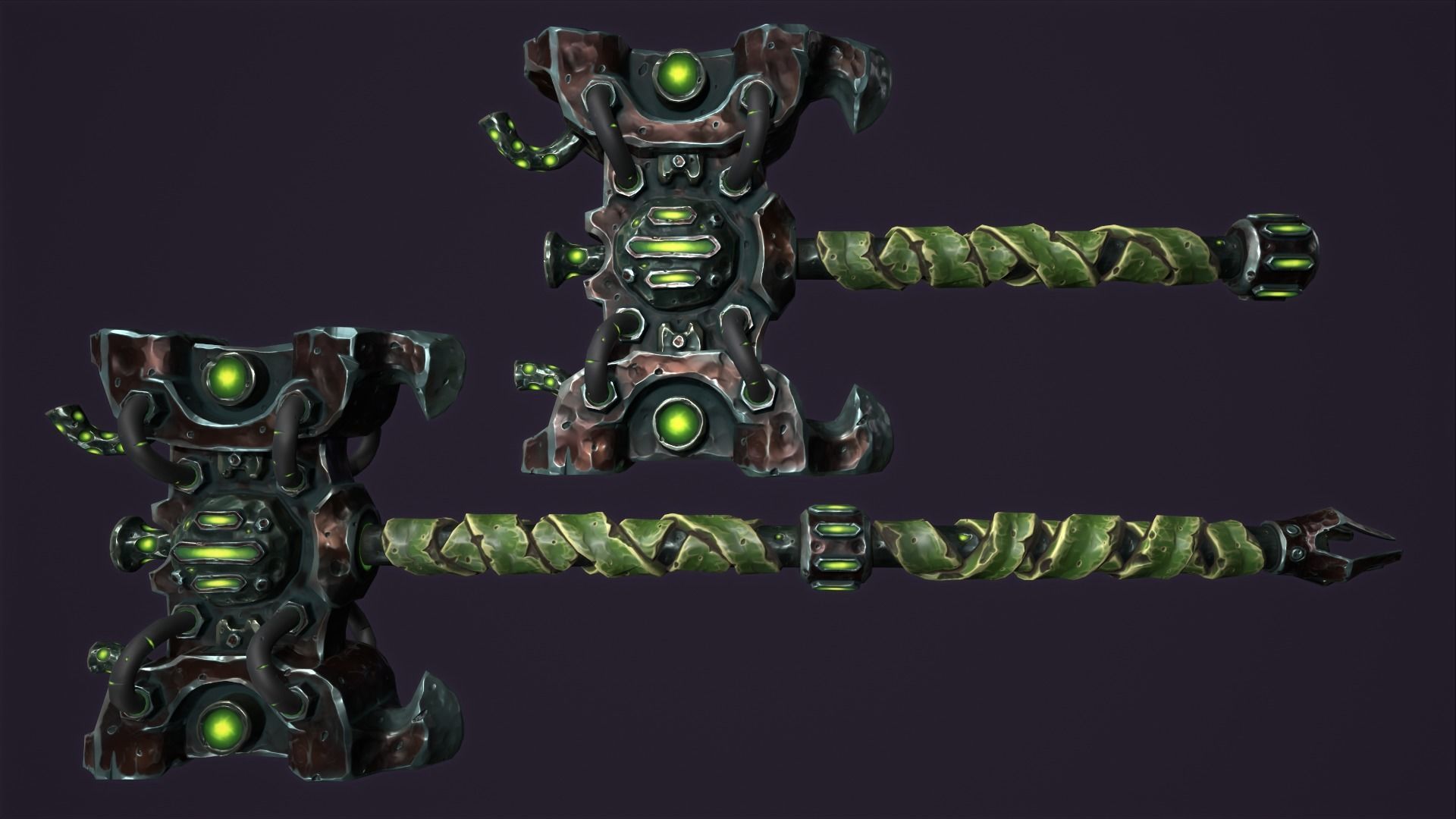 Brute forge hammer 3d print 3D print model_12