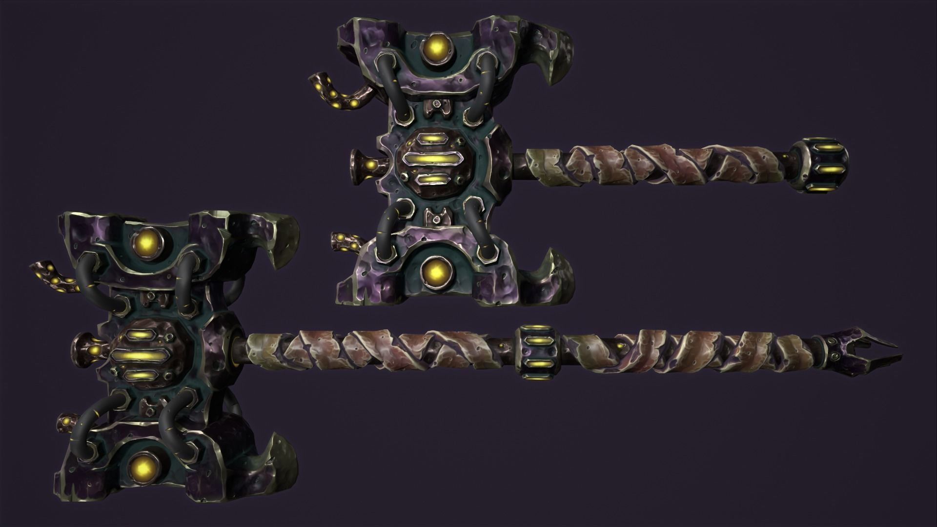 Brute forge hammer 3d print 3D print model_16