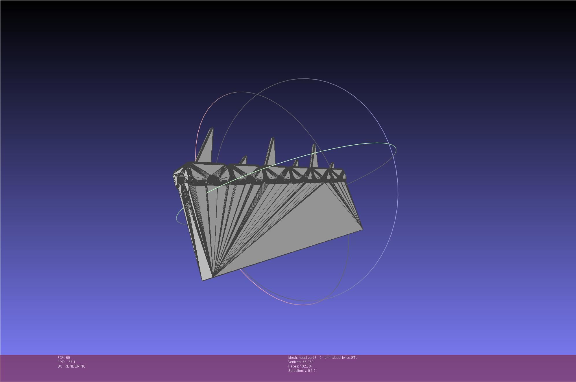 Chainsaw Man head printable assembly 3D print model_105