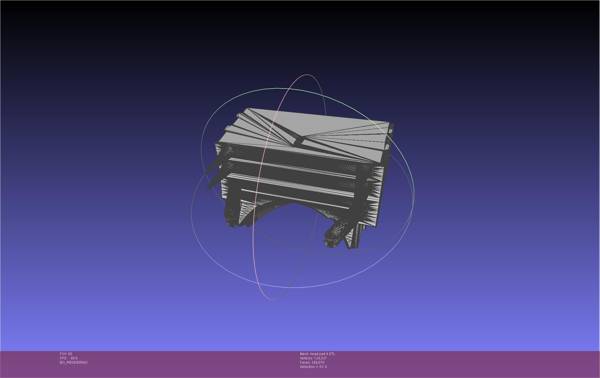 Chainsaw Man head printable assembly 3D print model_139