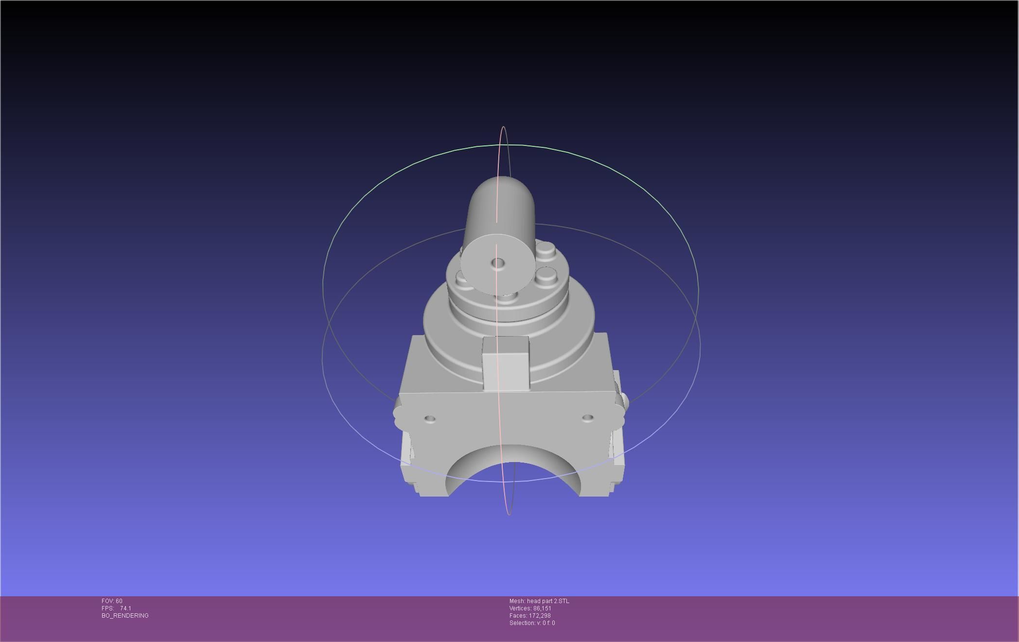 Chainsaw Man head printable assembly 3D print model_51