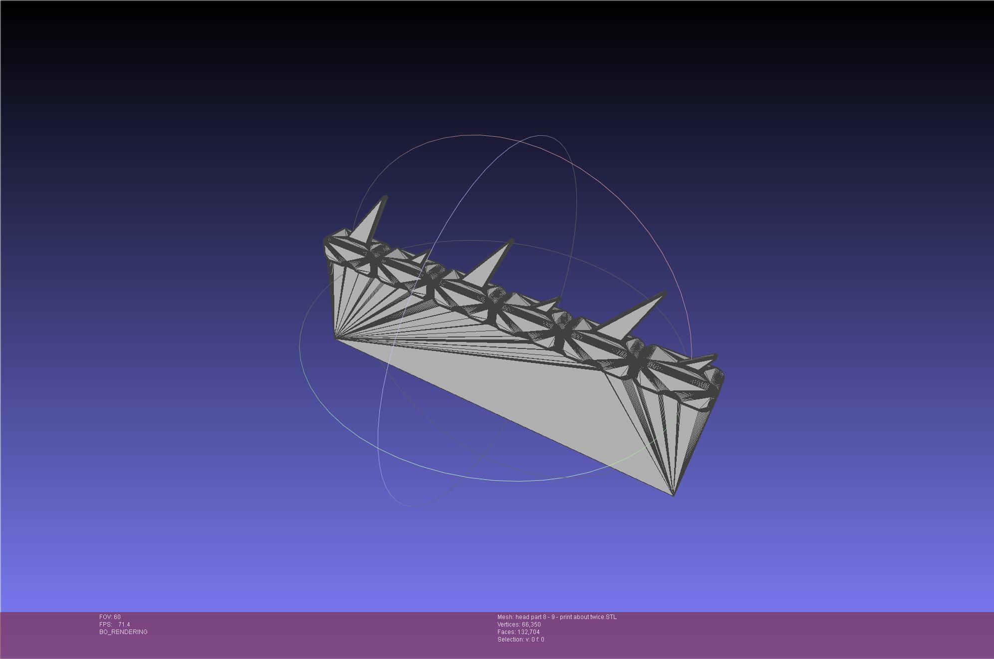 Chainsaw Man head printable assembly 3D print model_108