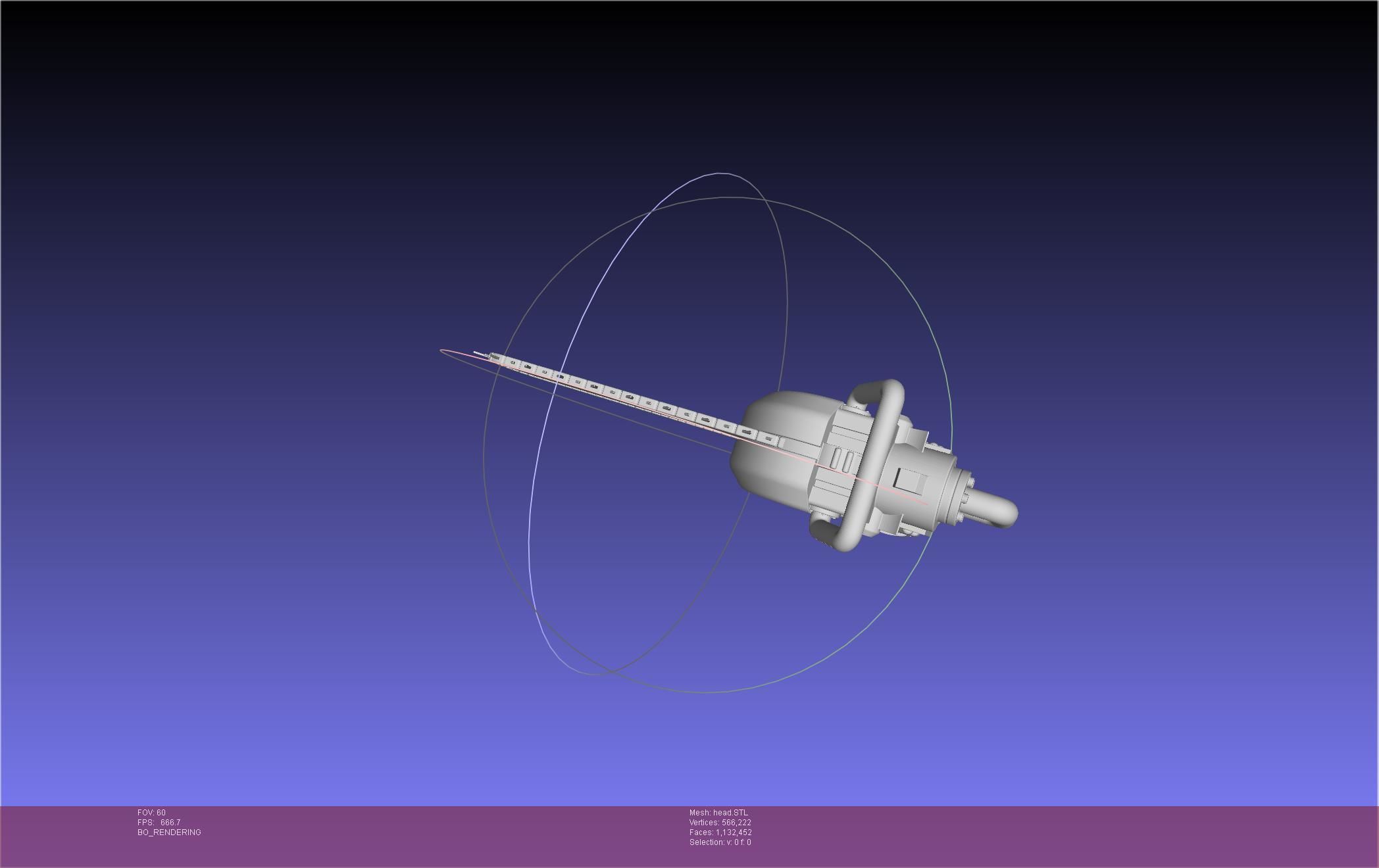 Chainsaw Man head printable assembly 3D print model_23