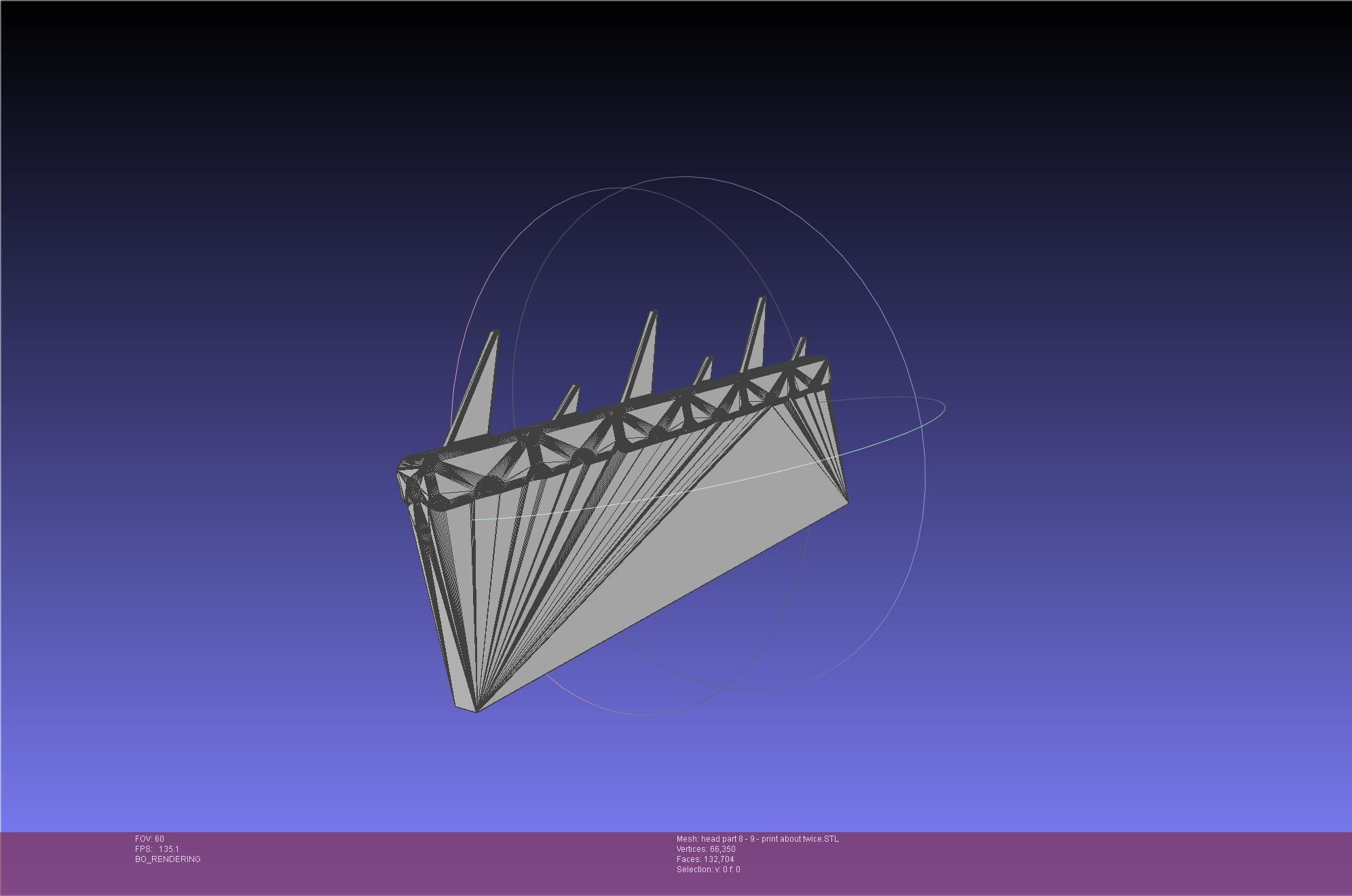 Chainsaw Man head printable assembly 3D print model_104