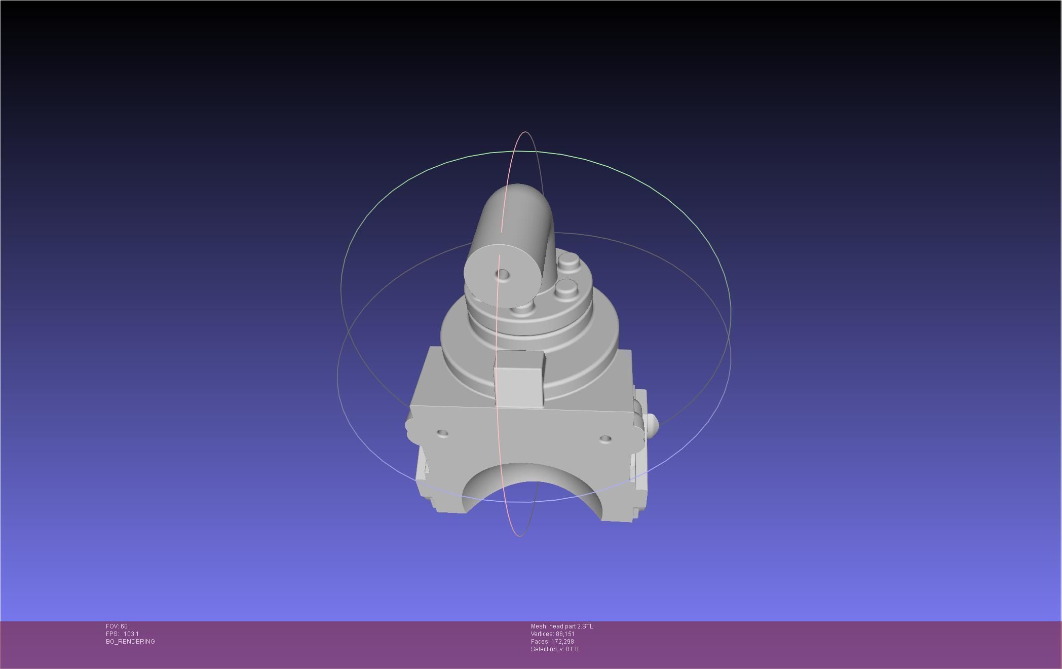 Chainsaw Man head printable assembly 3D print model_52