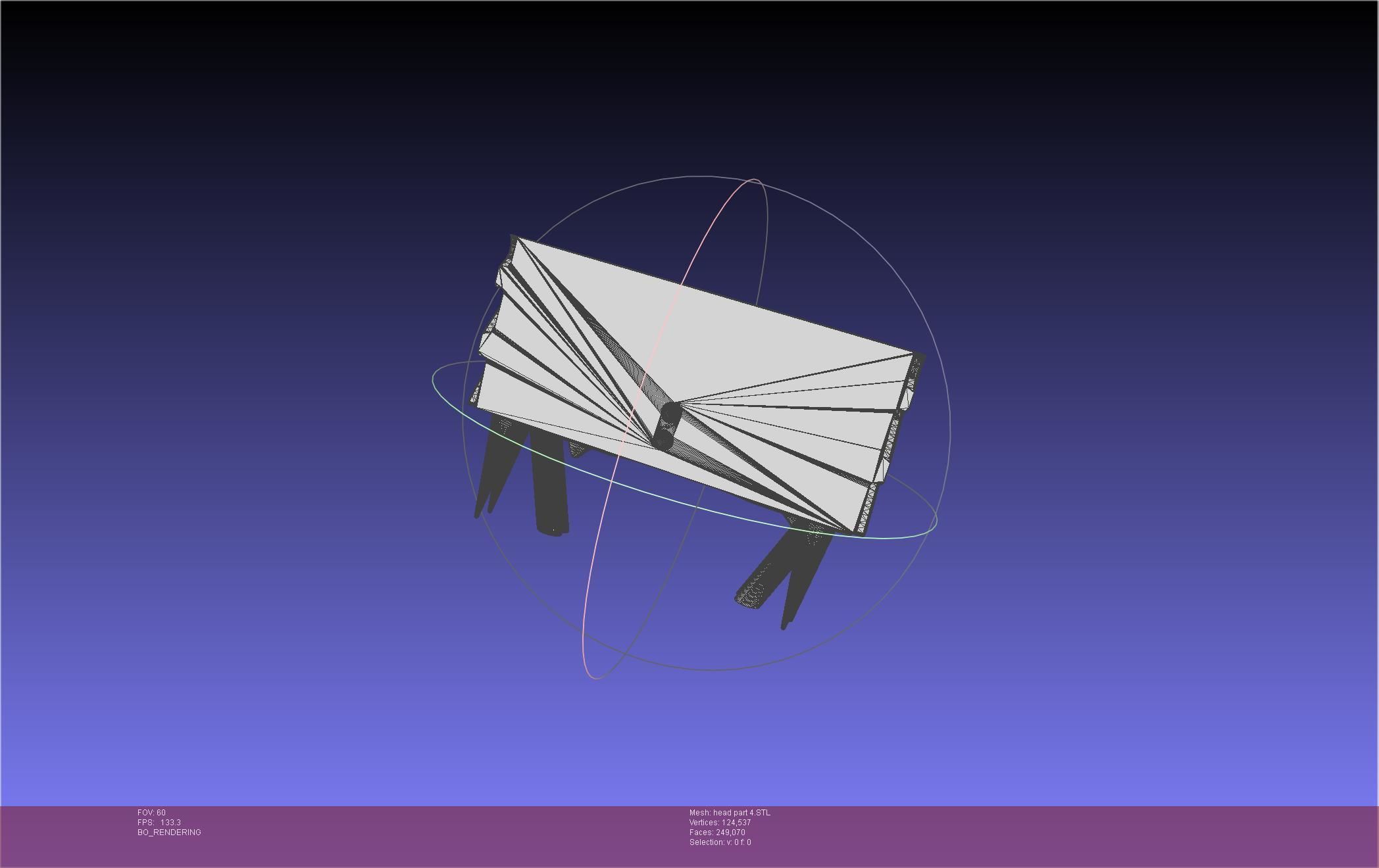 Chainsaw Man head printable assembly 3D print model_138