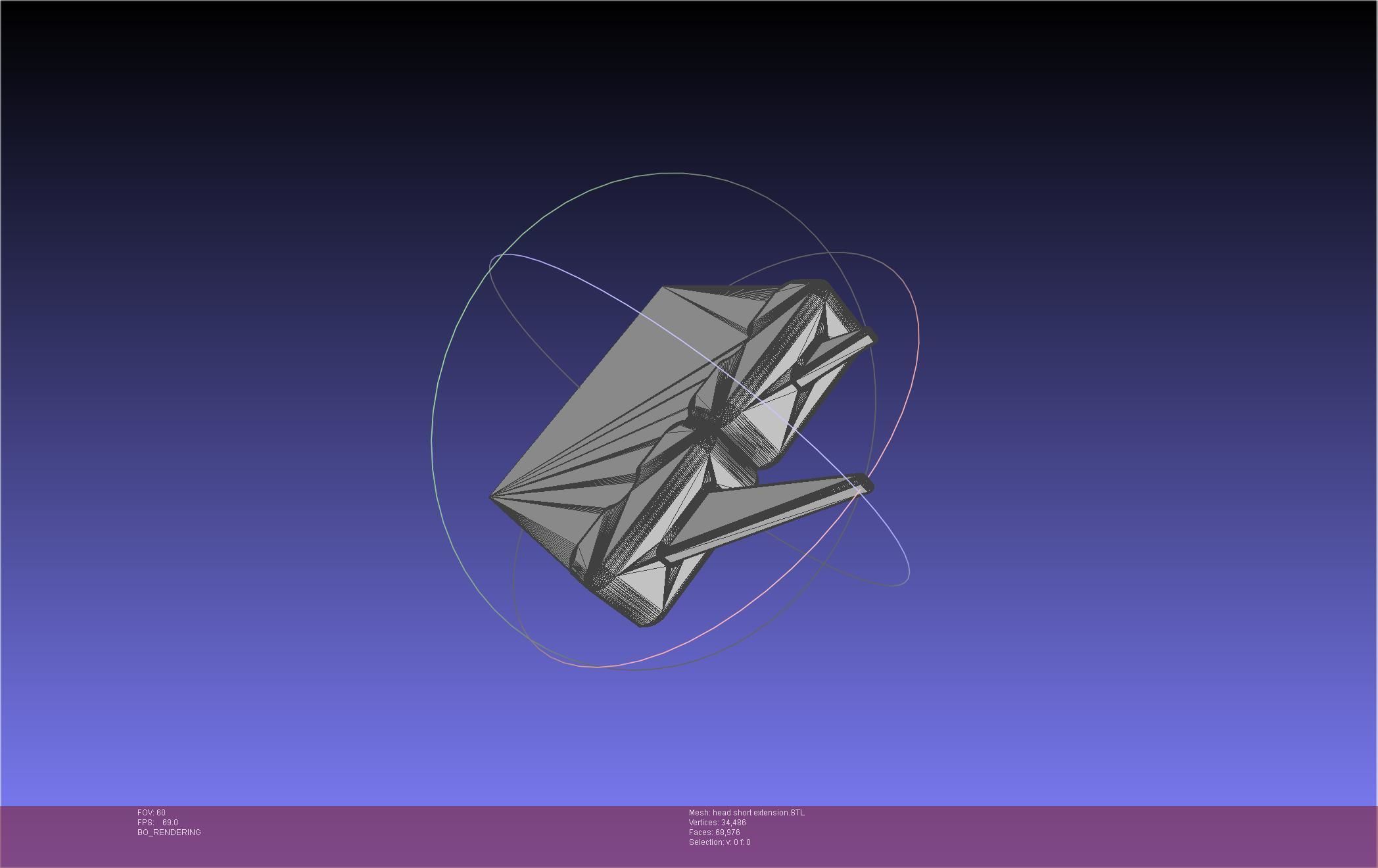 Chainsaw Man head printable assembly 3D print model_126
