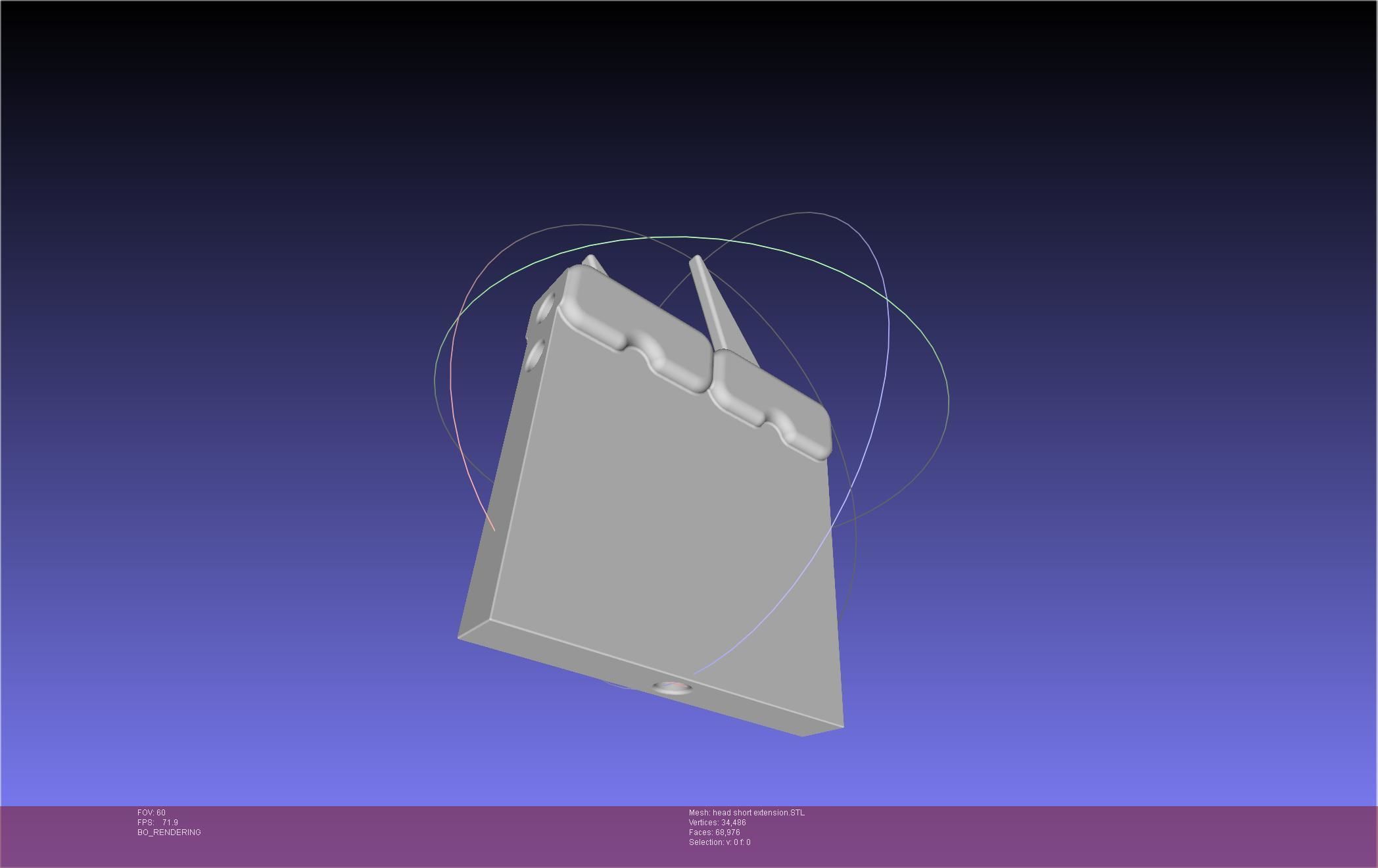 Chainsaw Man head printable assembly 3D print model_123
