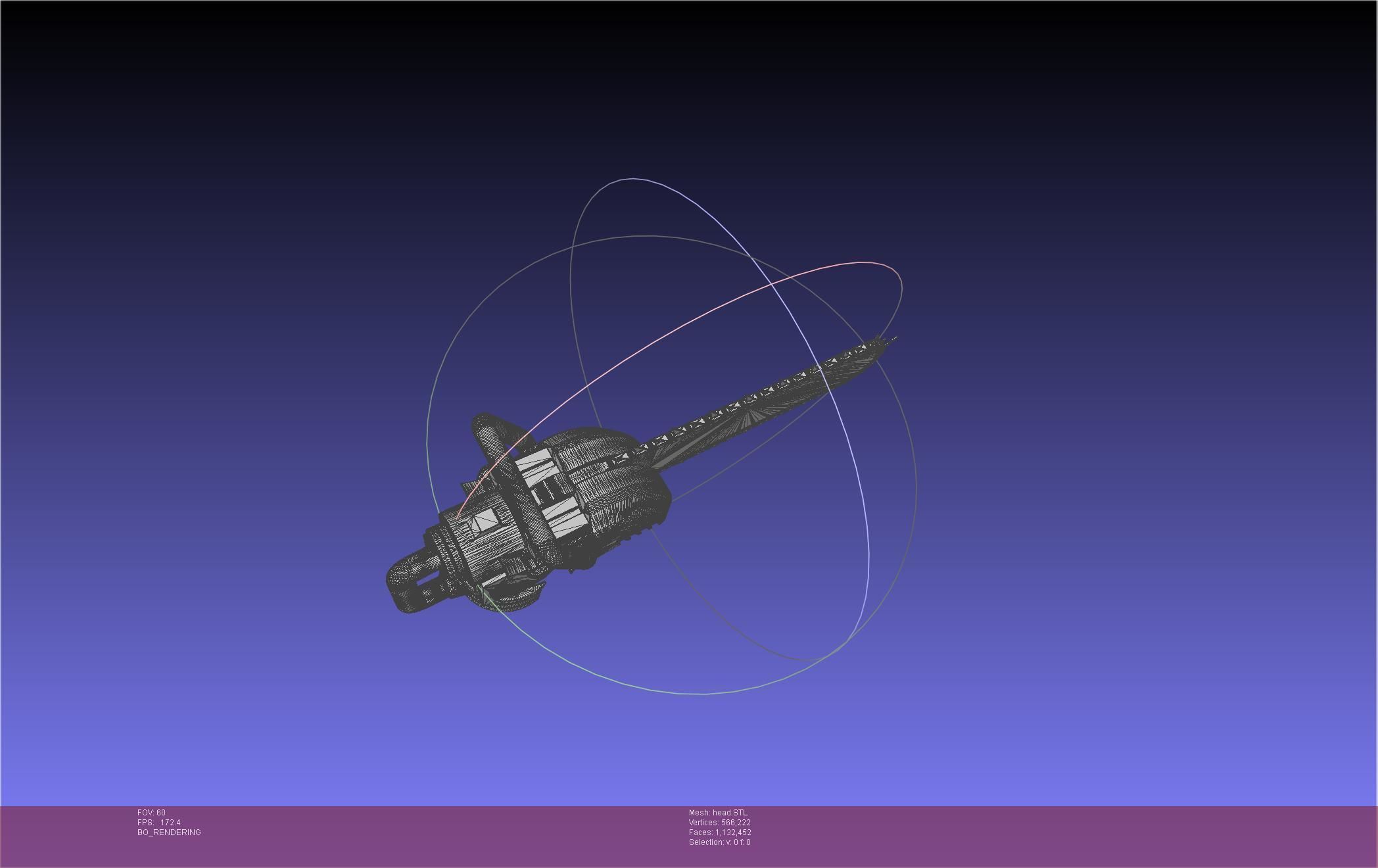 Chainsaw Man head printable assembly 3D print model_34