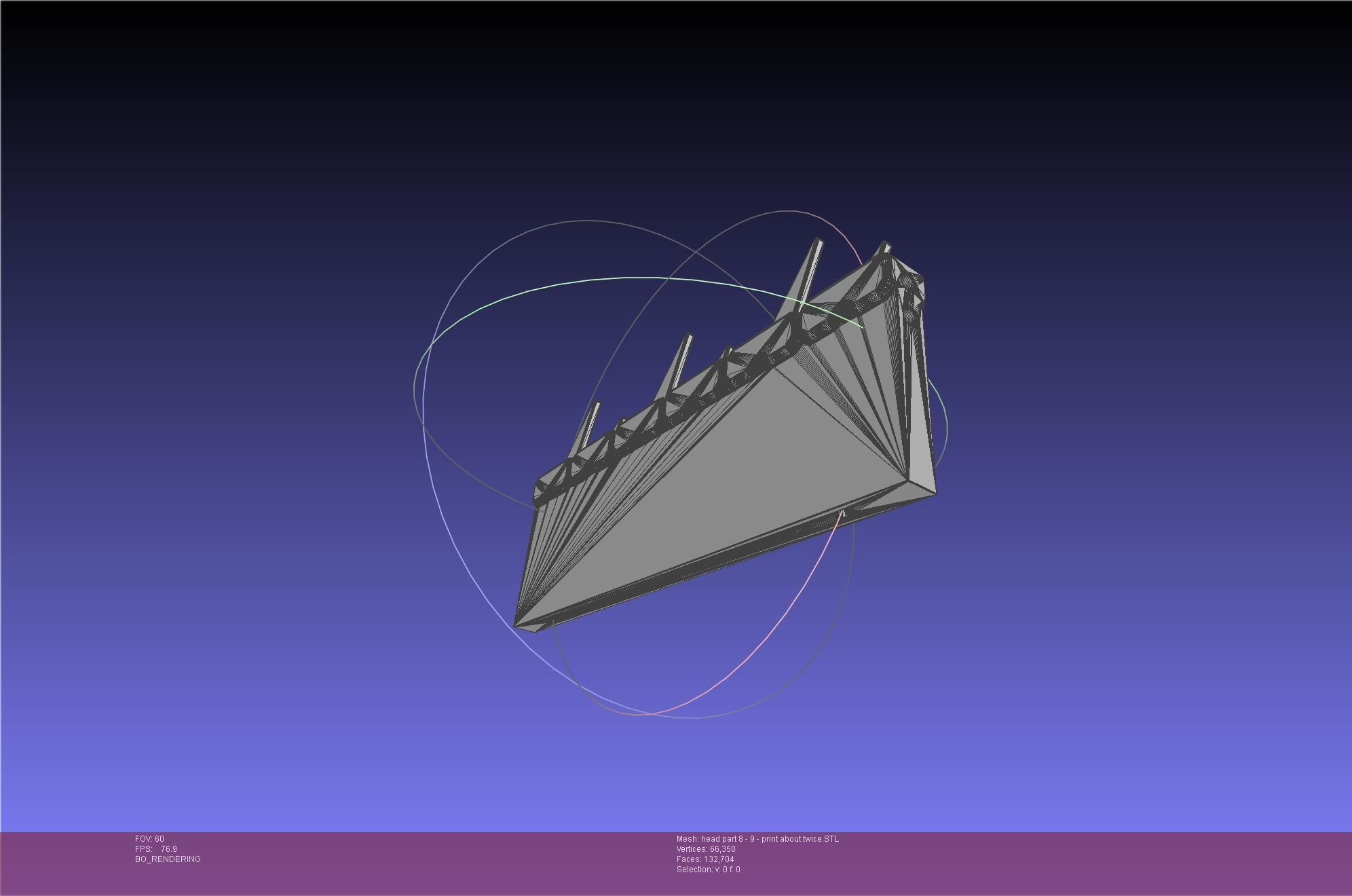 Chainsaw Man head printable assembly 3D print model_107