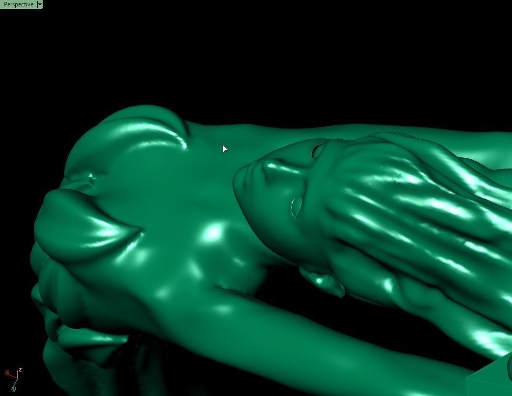 Daphne ring -orginal design from myth 3D print model_13