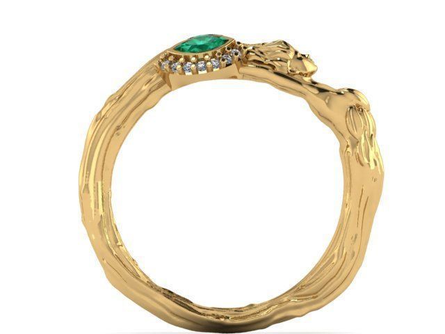 Daphne ring -orginal design from myth 3D print model_3