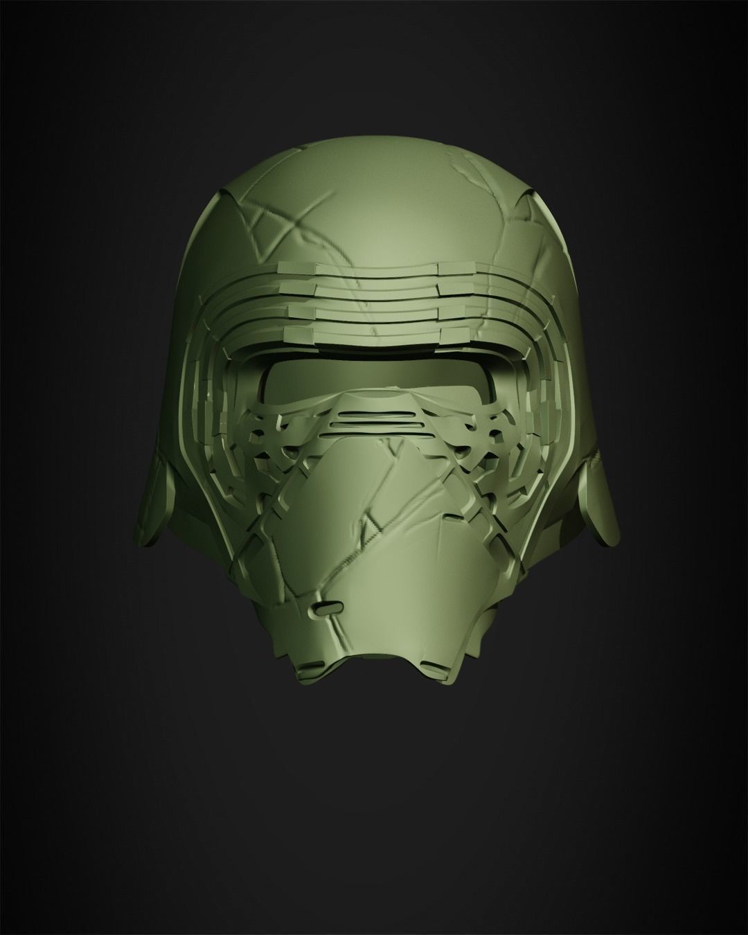 Star Wars Kylo Ren Helmet from for Cosplay 3D print model_14