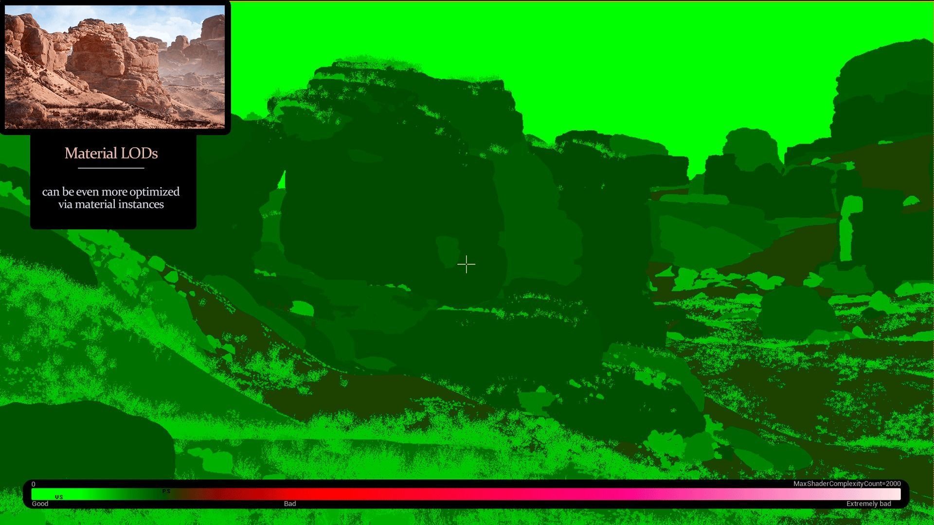 Desert Sandstone Cliffs and Rocks Modular UE Low-poly 3D model_13