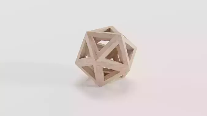 Icosahedron Interior Decoration
