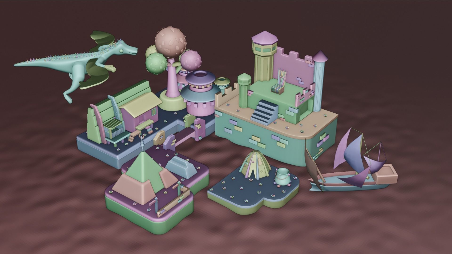 game of thrones 3D model_3