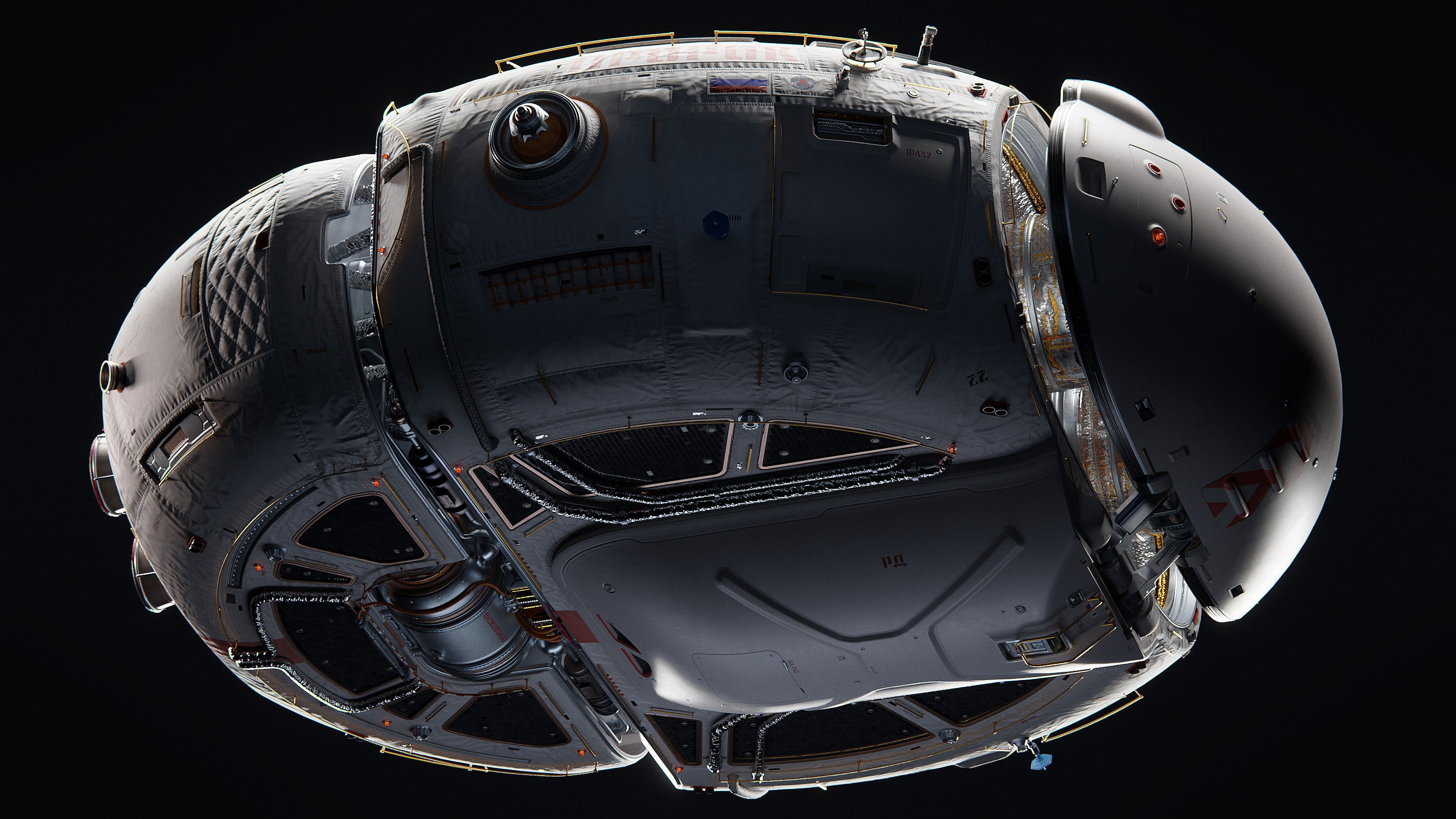 PROROK Spacecraft Blender Project File 3D model_9