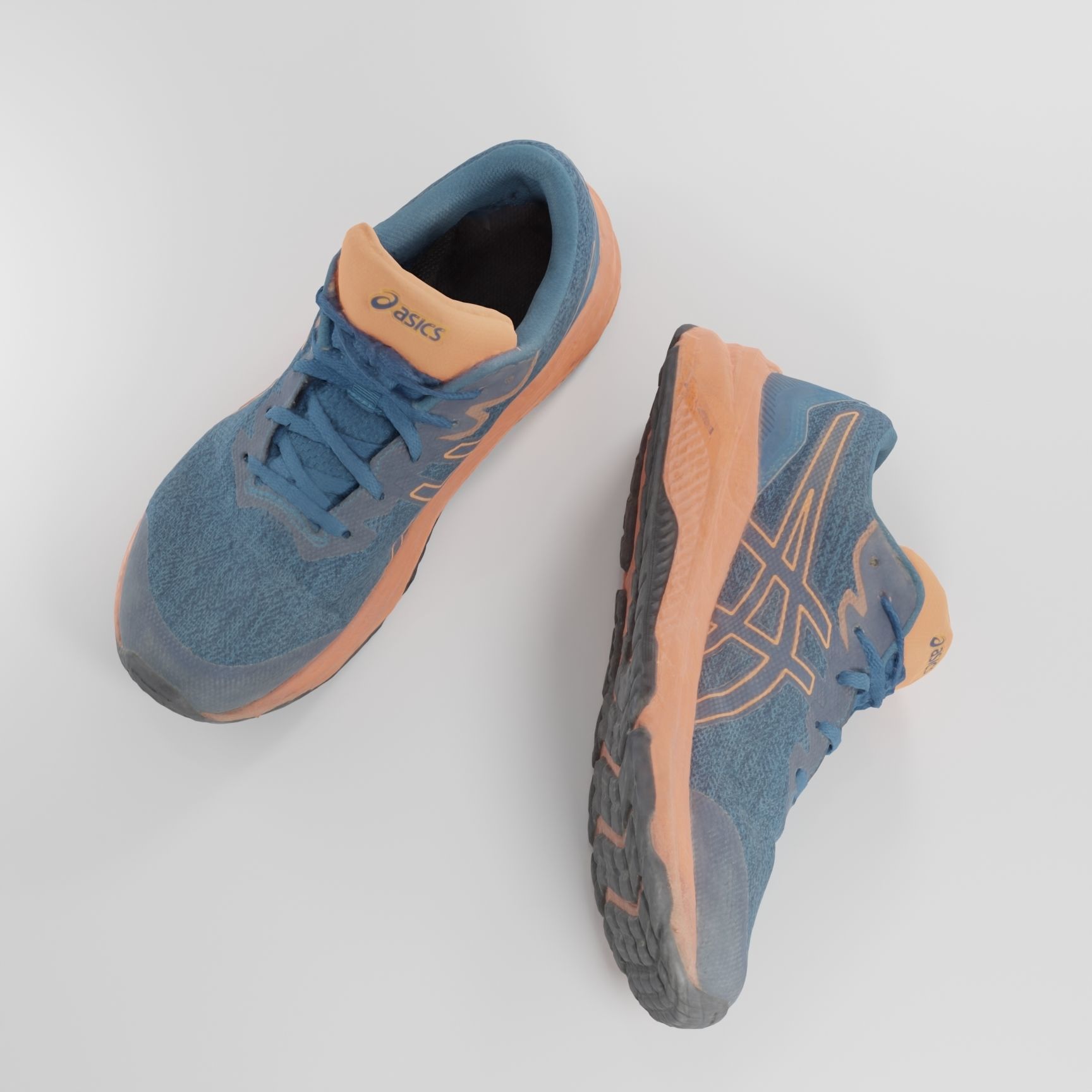  Asics  gt 1000 trainers 3D model_2