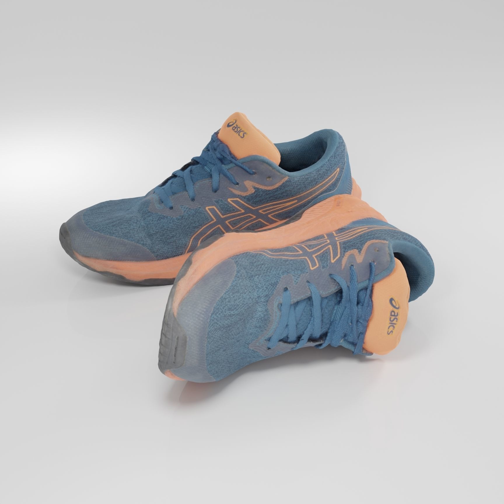  Asics  gt 1000 trainers 3D model_1