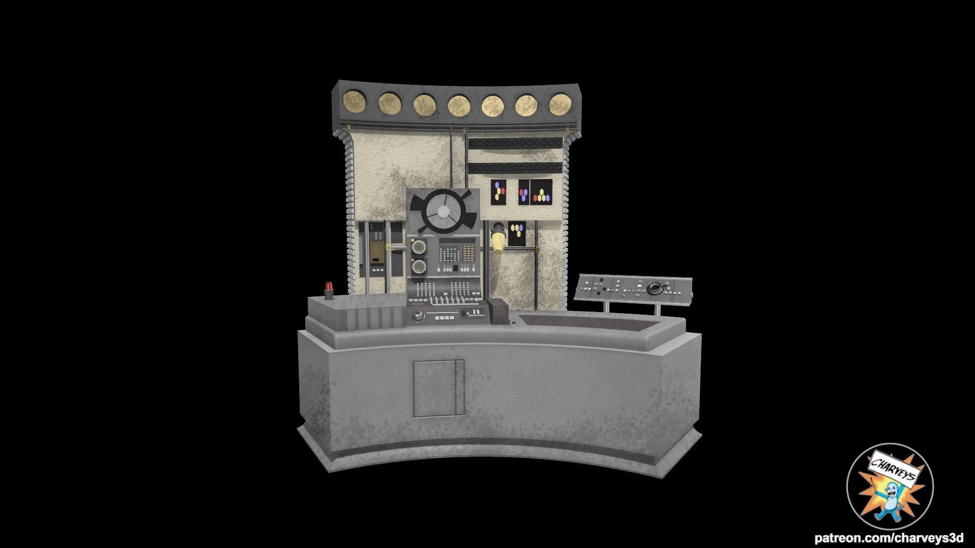 Star Wars Lars Garage Oil Bath Diorama for action figures 3D print model_5