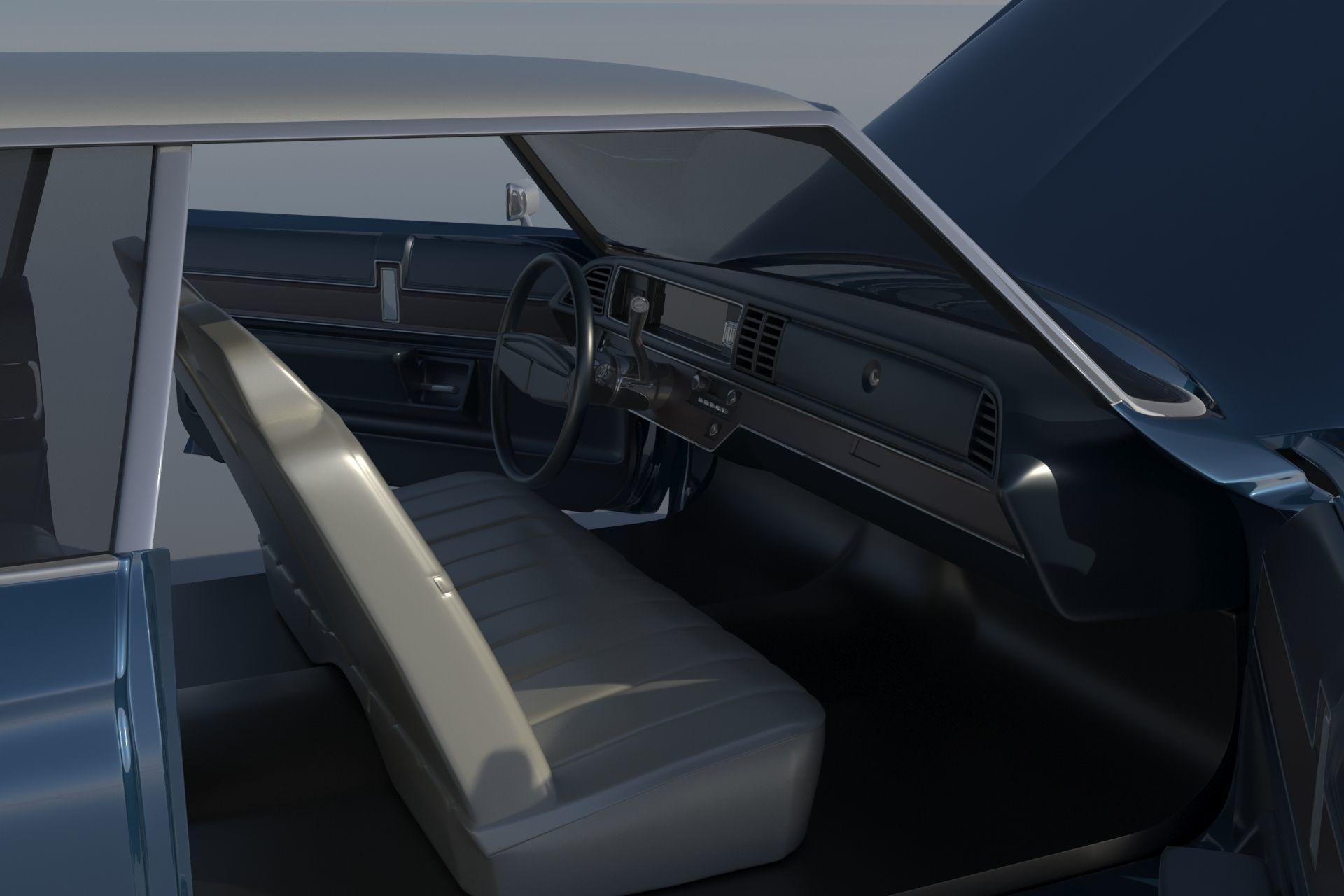 Buick Lesabre 1975   3D print model_15