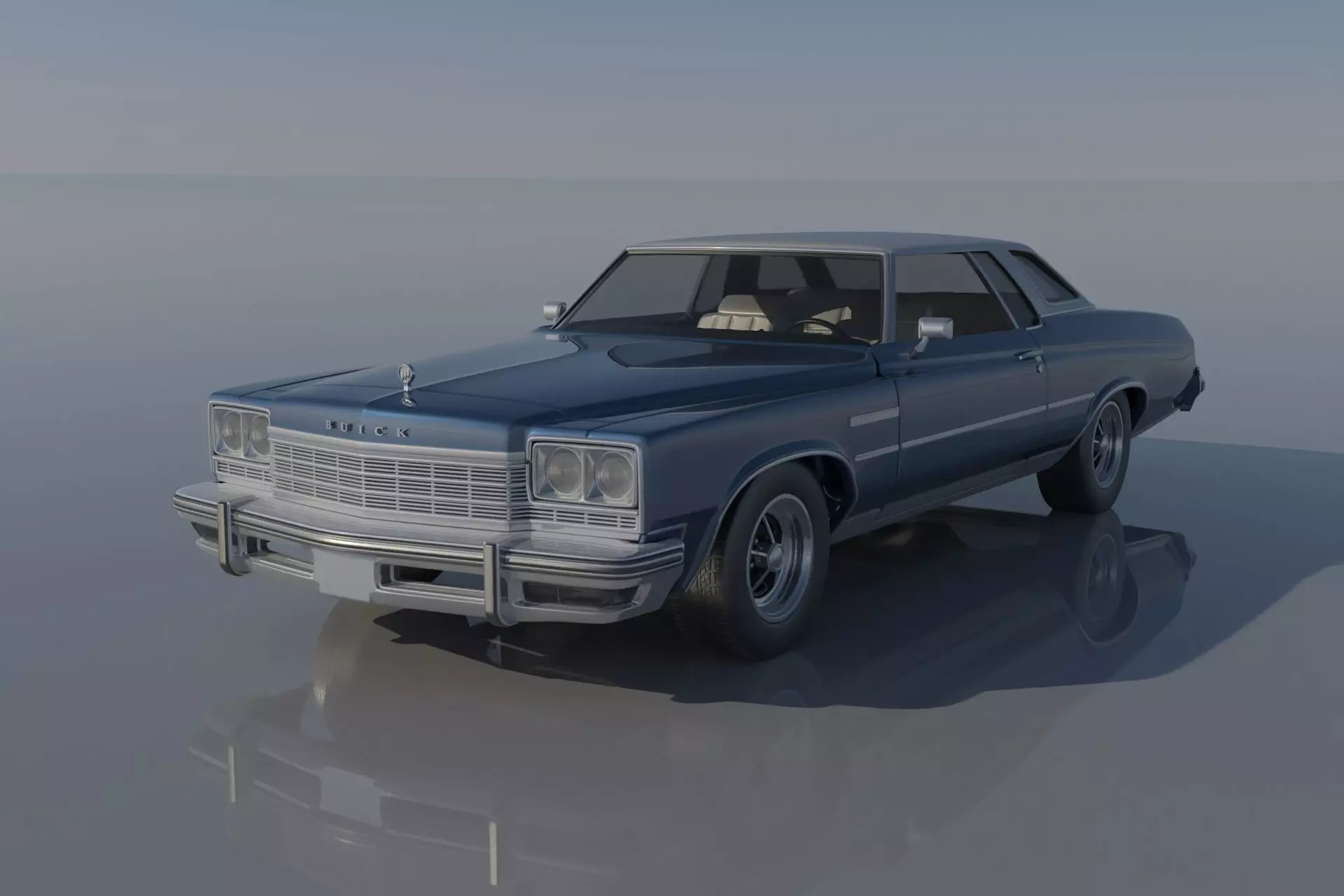 Buick Lesabre 1975   3D print model_0