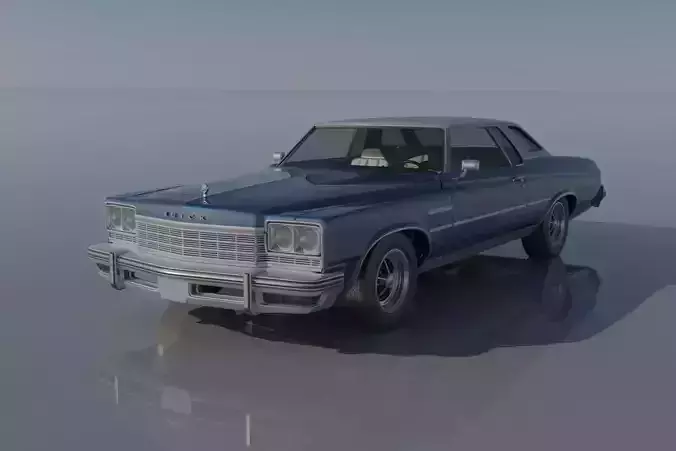 Buick Lesabre 1975   3D print model