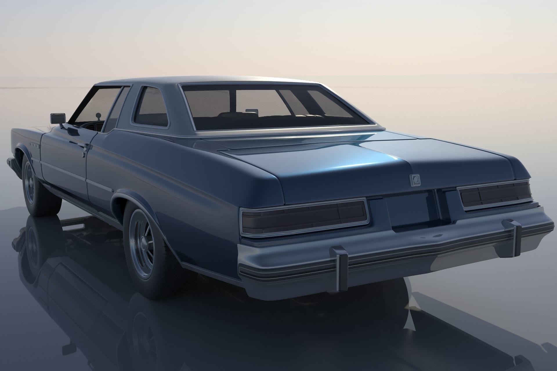 Buick Lesabre 1975   3D print model_2