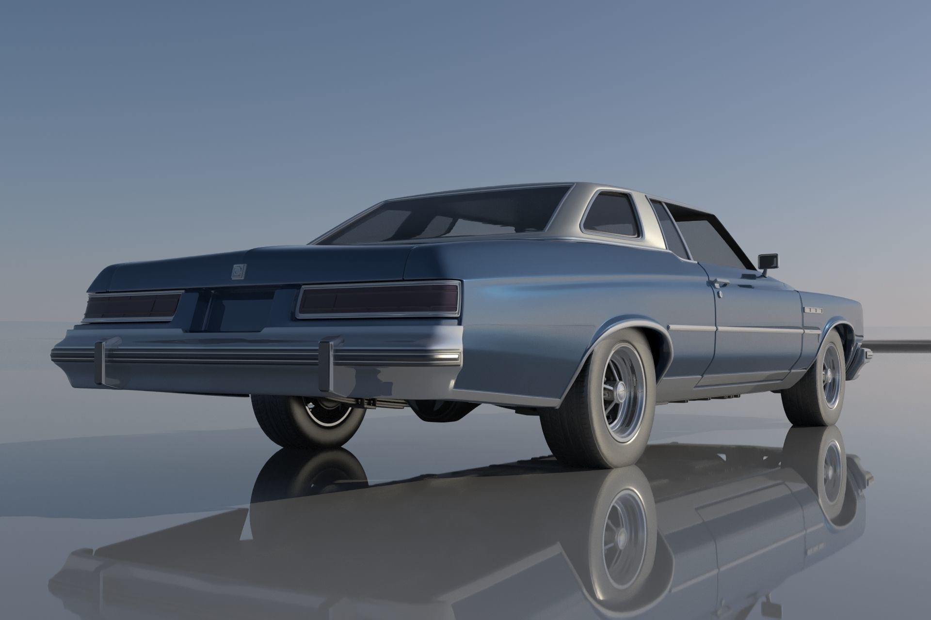 Buick Lesabre 1975   3D print model_3