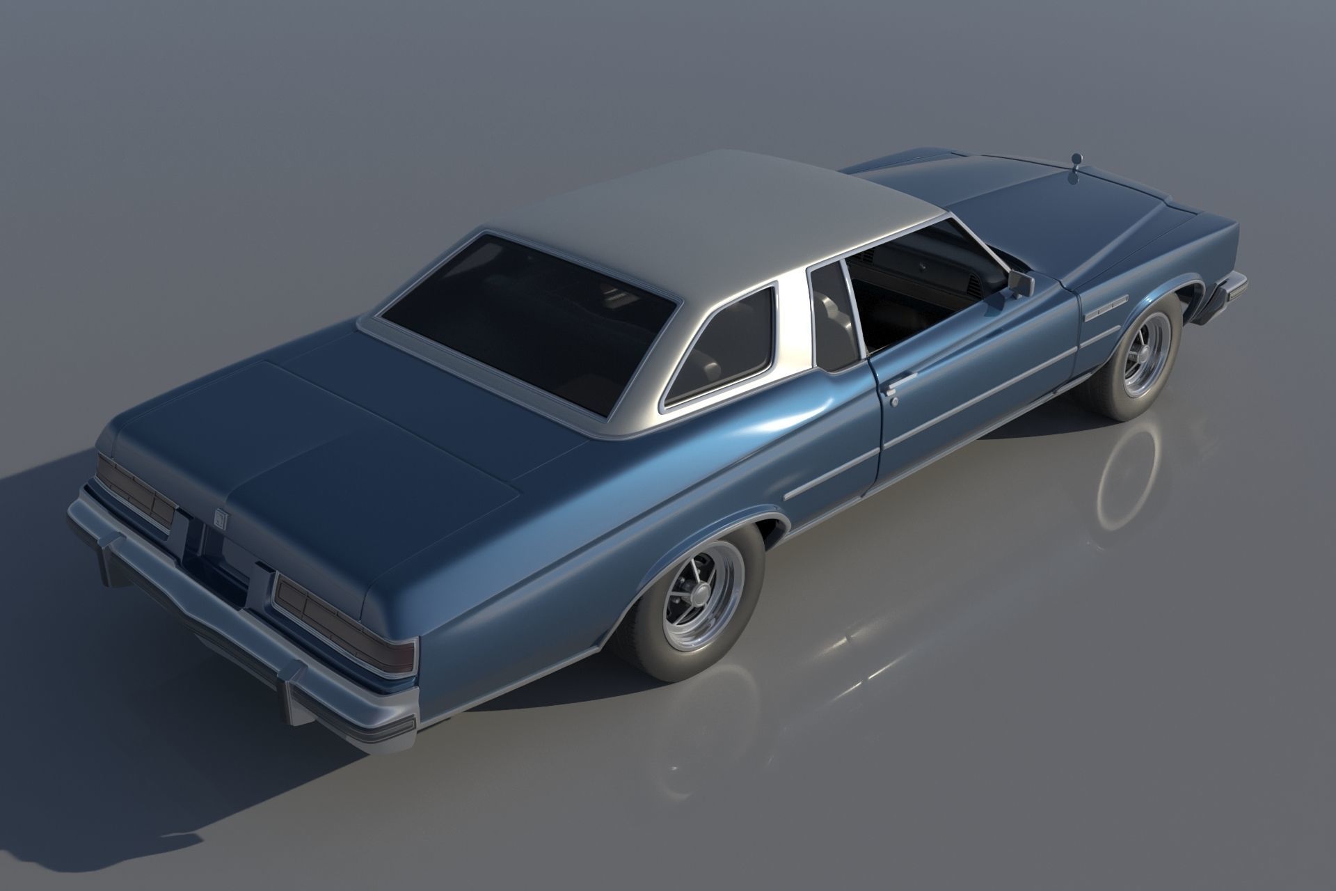 Buick Lesabre 1975   3D print model_4