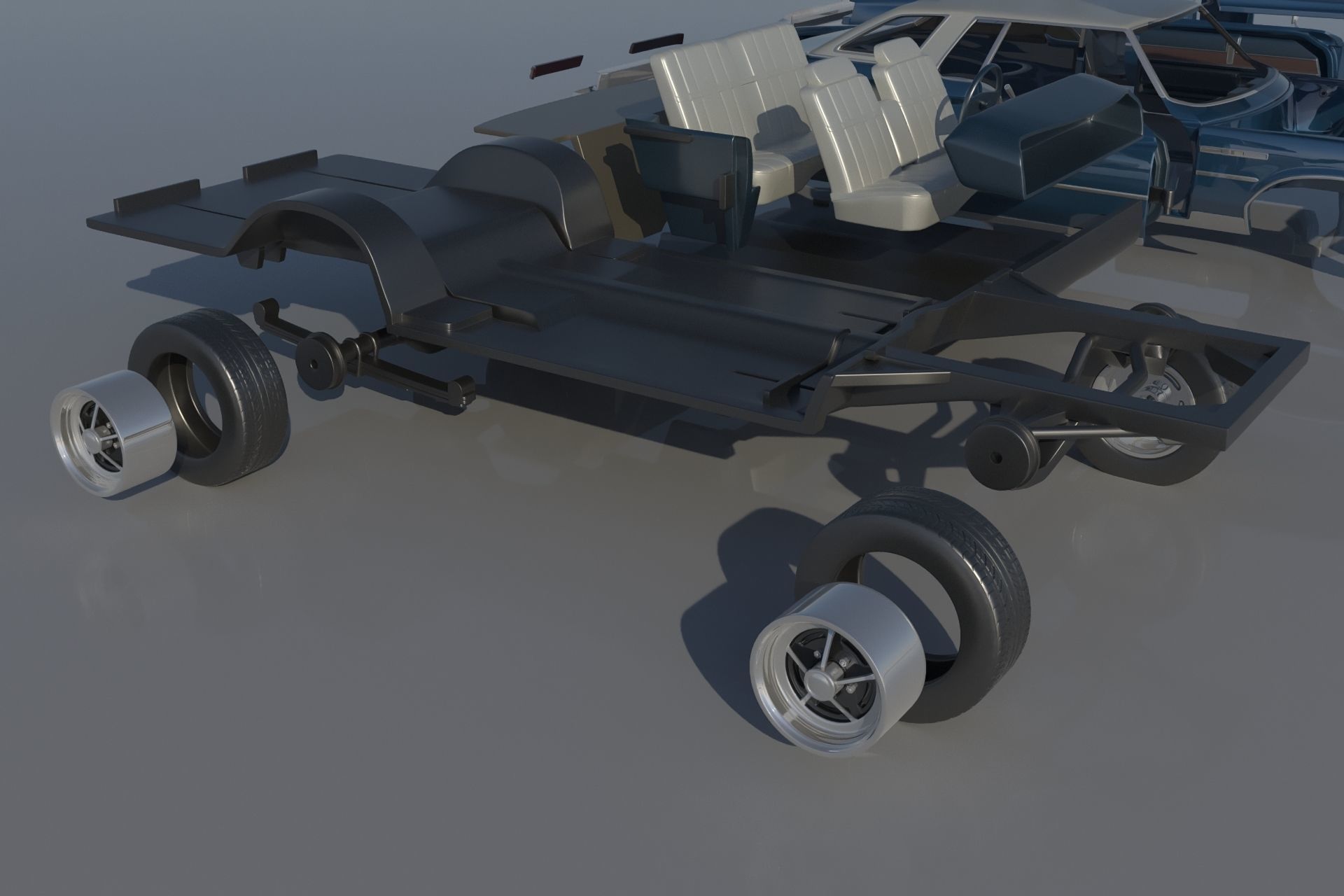 Buick Lesabre 1975   3D print model_25