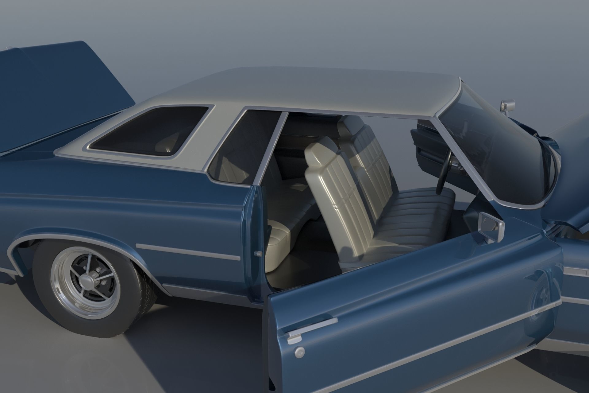 Buick Lesabre 1975   3D print model_16