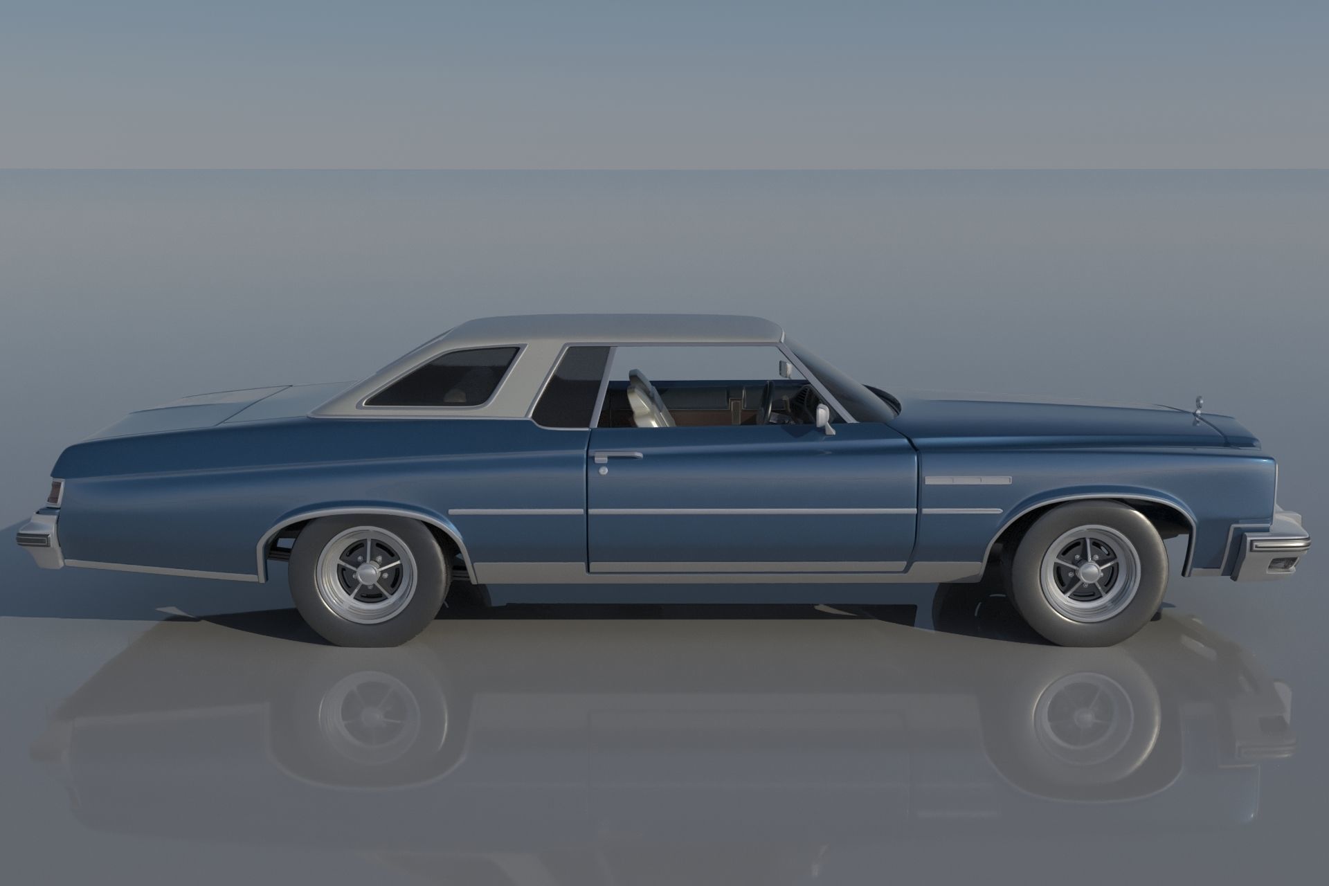Buick Lesabre 1975   3D print model_5
