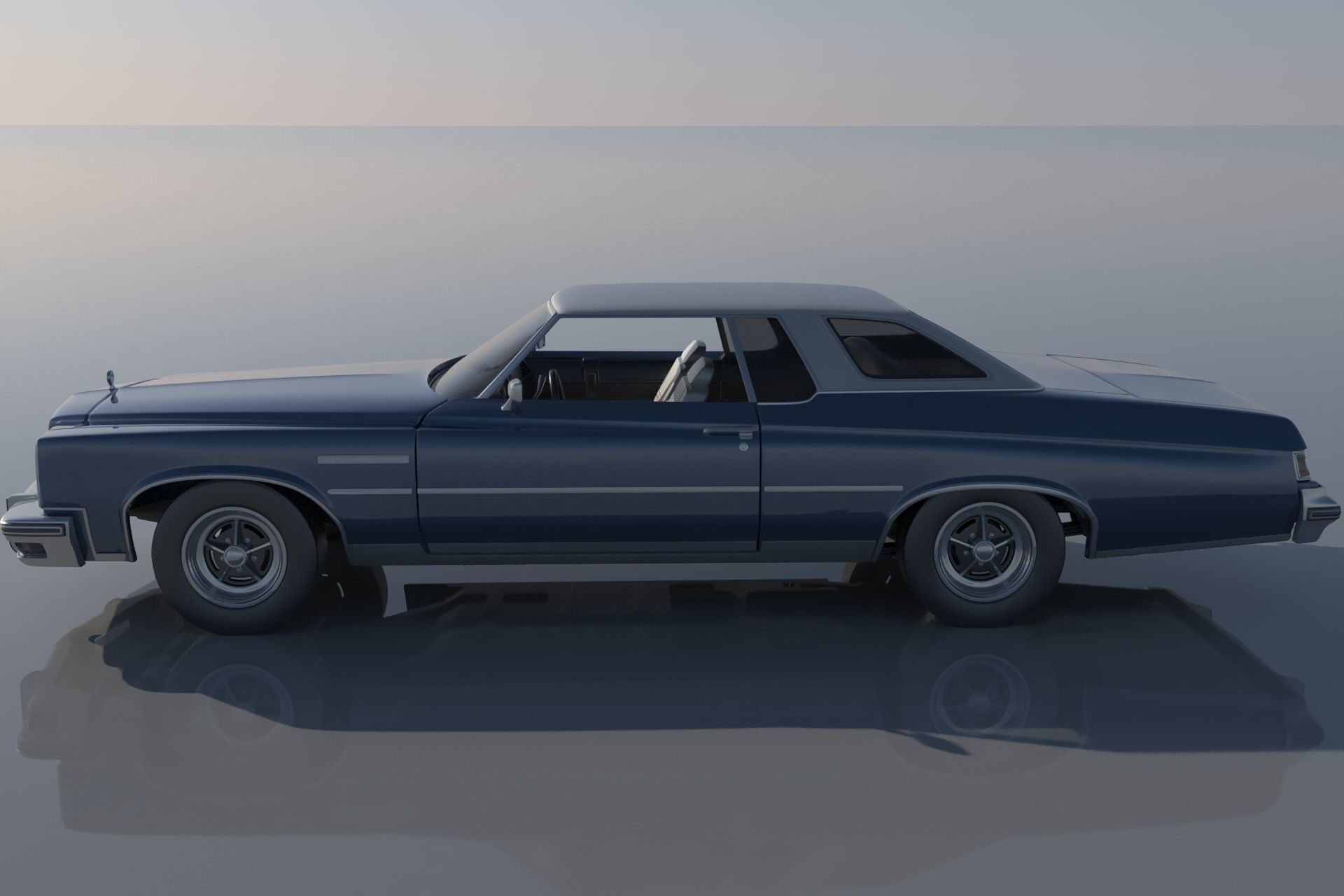 Buick Lesabre 1975   3D print model_1