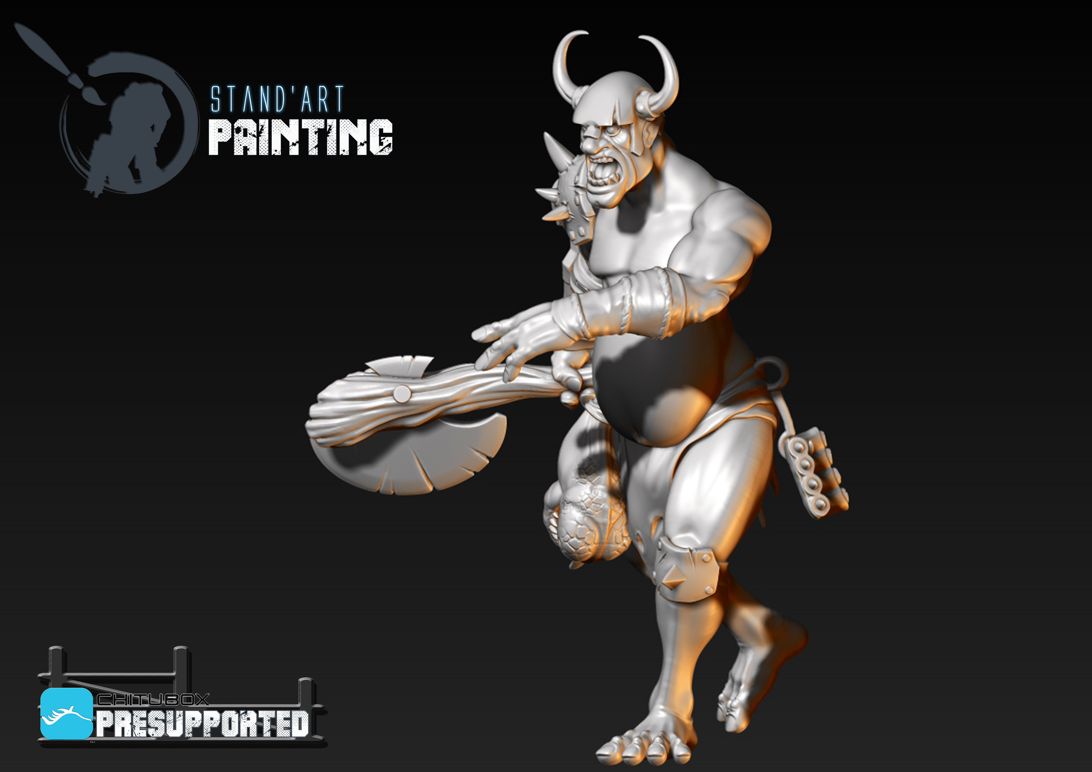 Giant Gege 3D model_2