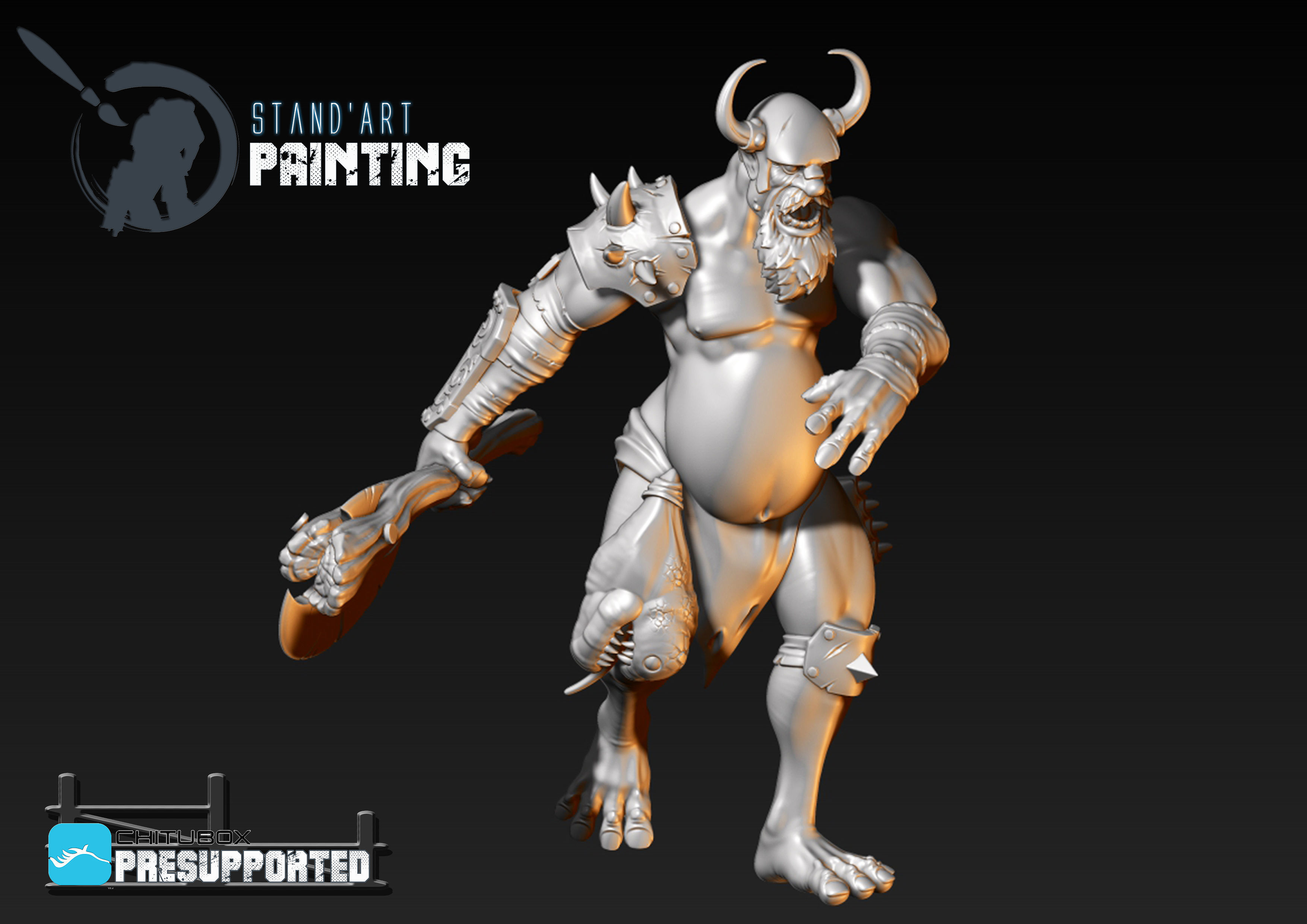 Giant Gege 3D model_4