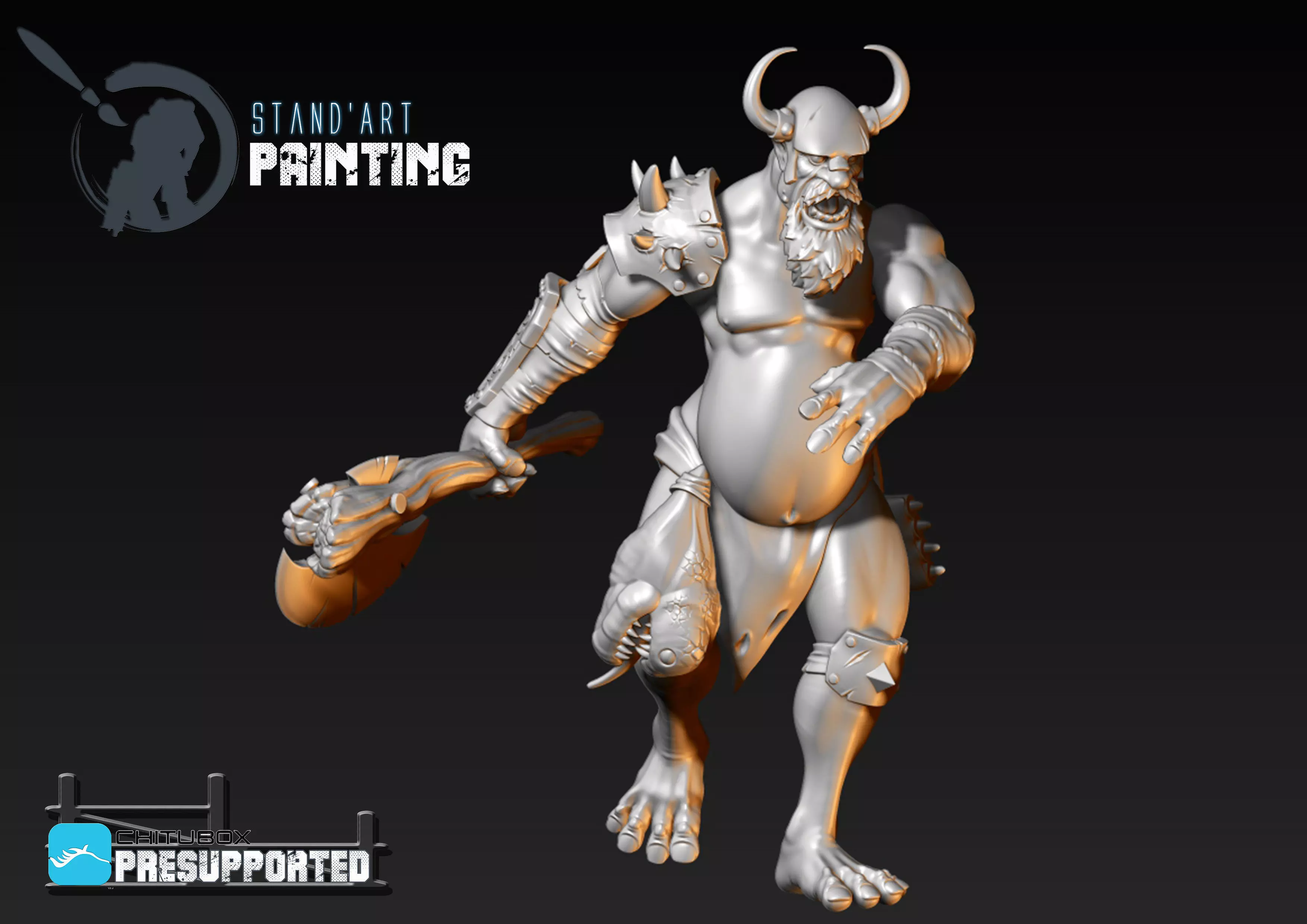 Giant Gege 3D model_0