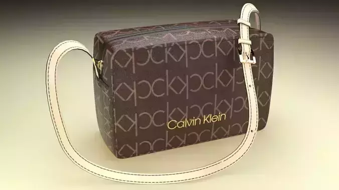ck crossbody woman bag Calvin Klein 3d model 3D model