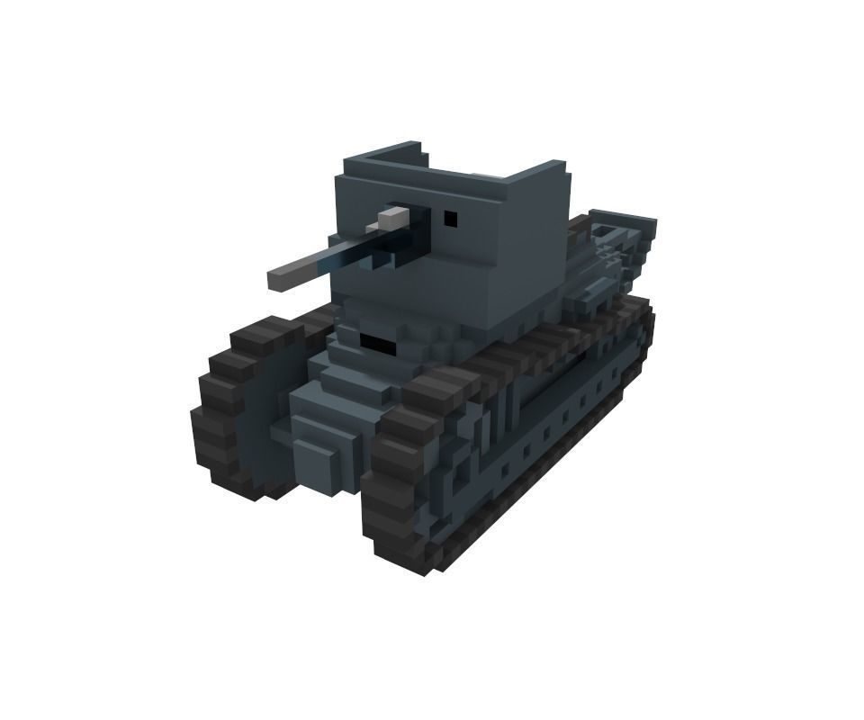 WW1 tank pack and The great Martian war themed vehicles 3D model_11