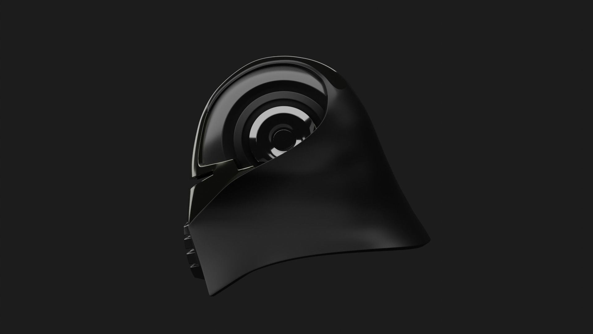STARKILLER HELMET THE FORCE UNLEASHED - ANDOR 3D print model_5