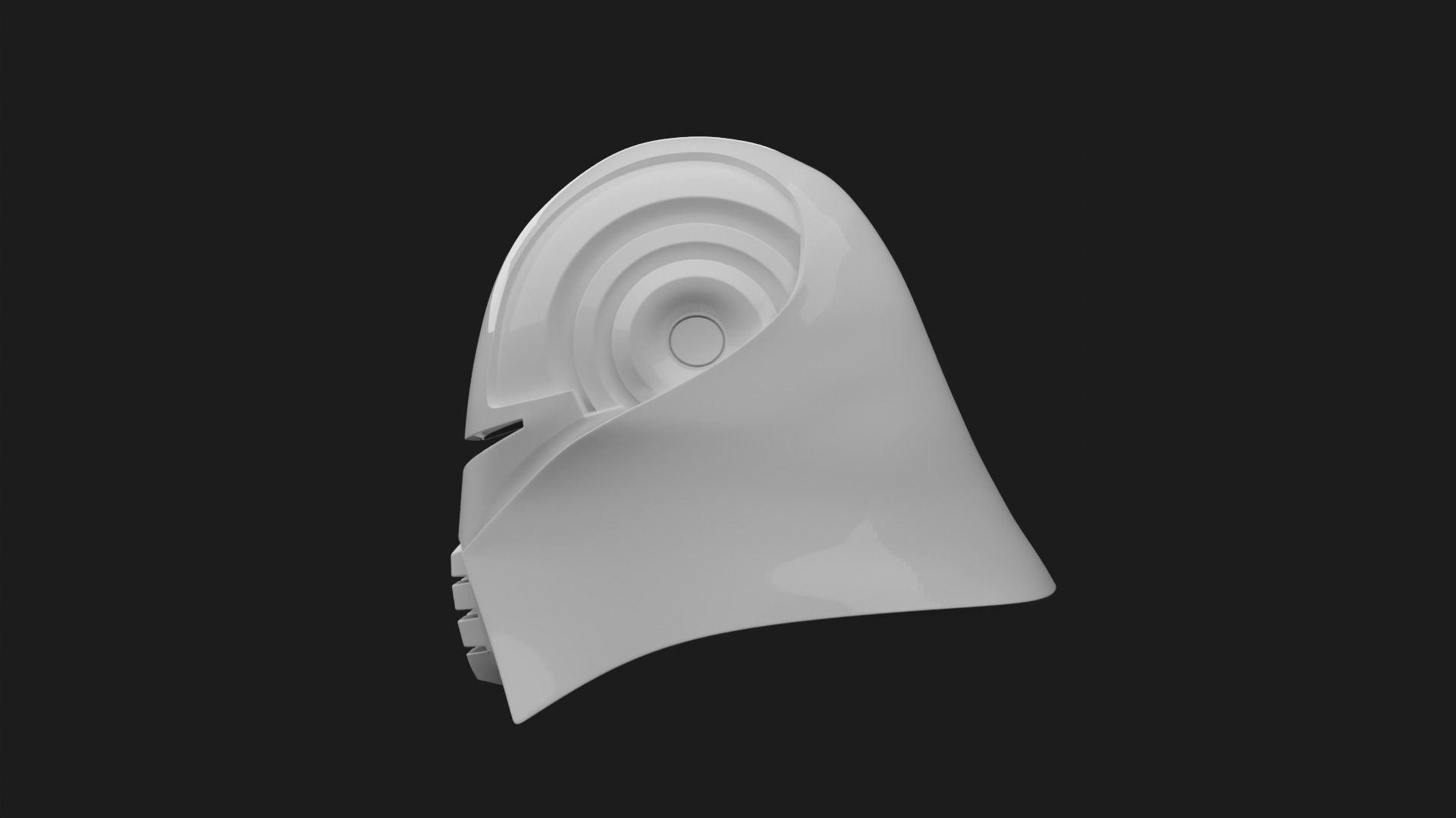 STARKILLER HELMET THE FORCE UNLEASHED - ANDOR 3D print model_2