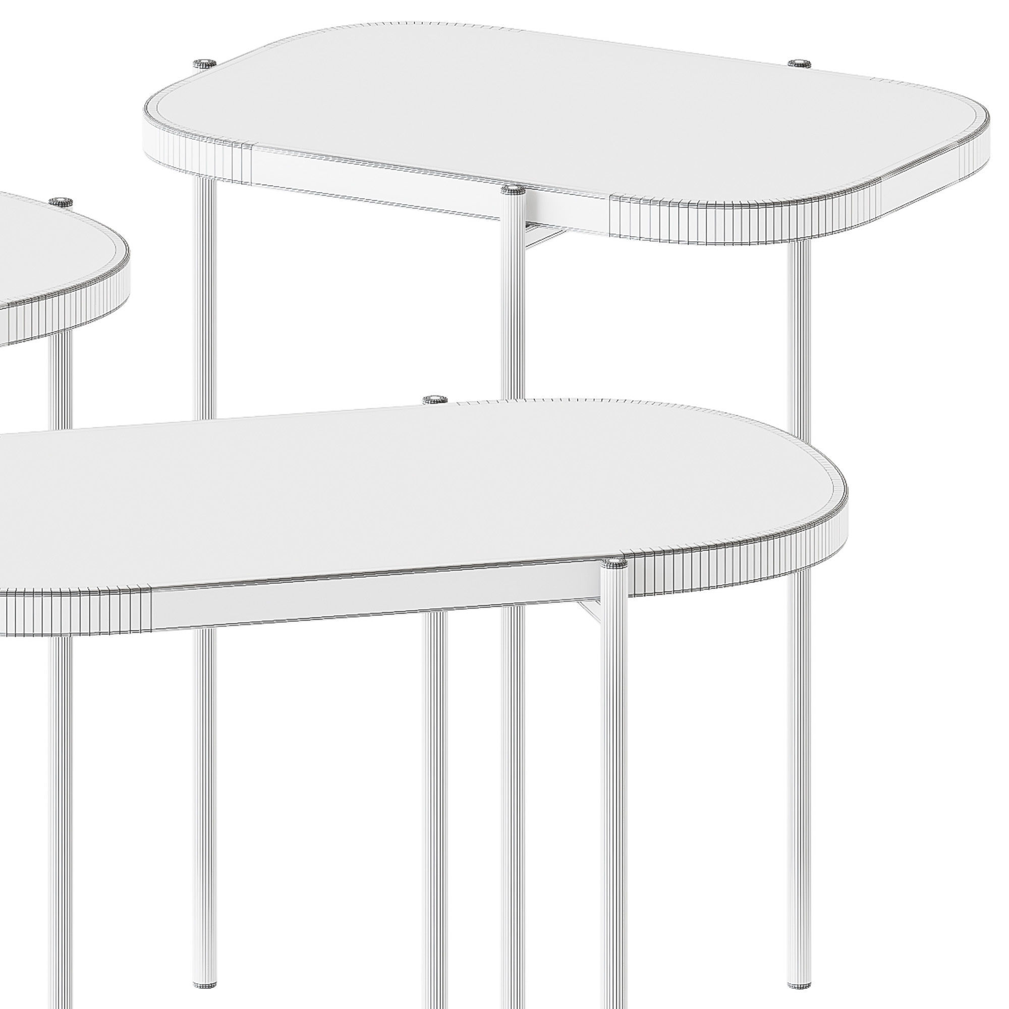 CA PS and GL EE Side Table by DE CI 3D model_5