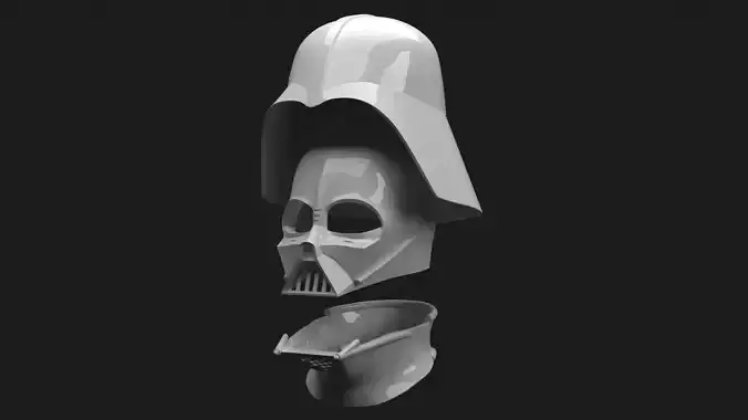 DARTH VADER HELMET OBI-WAN KENOBI 3D print model