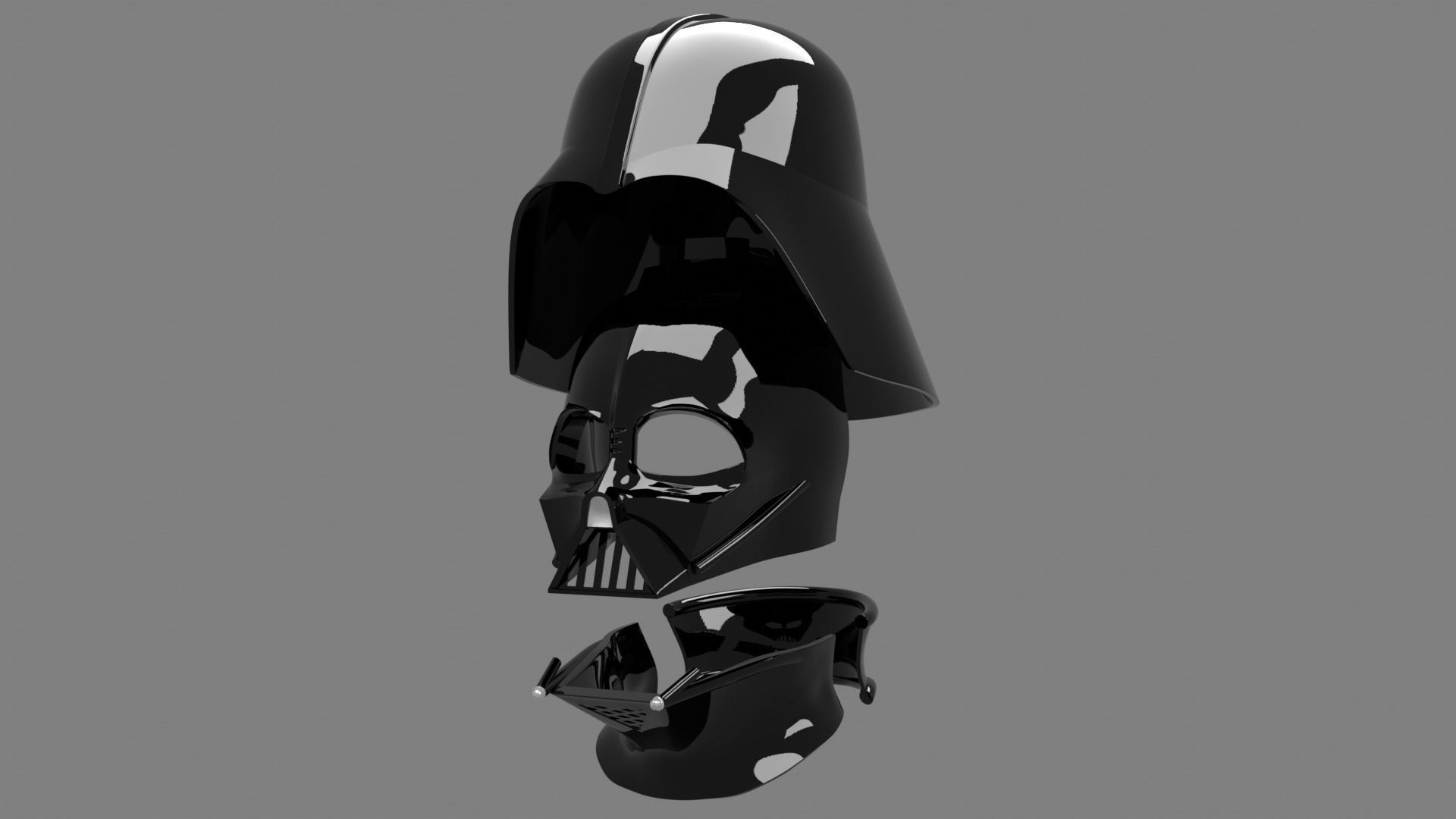 DARTH VADER HELMET OBI-WAN KENOBI 3D print model_1