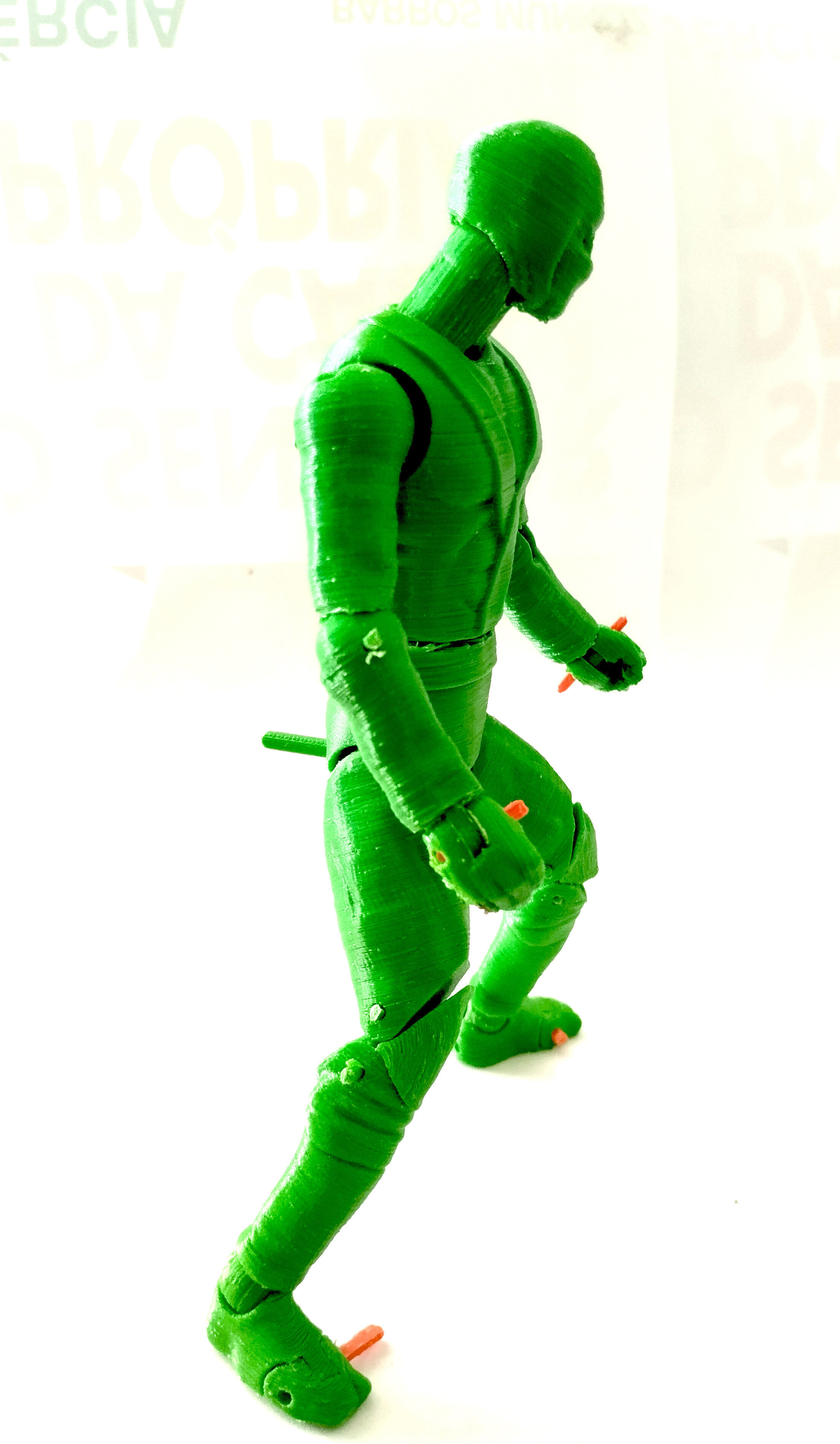 Ninja Articulated action figure 3D model CGTrader