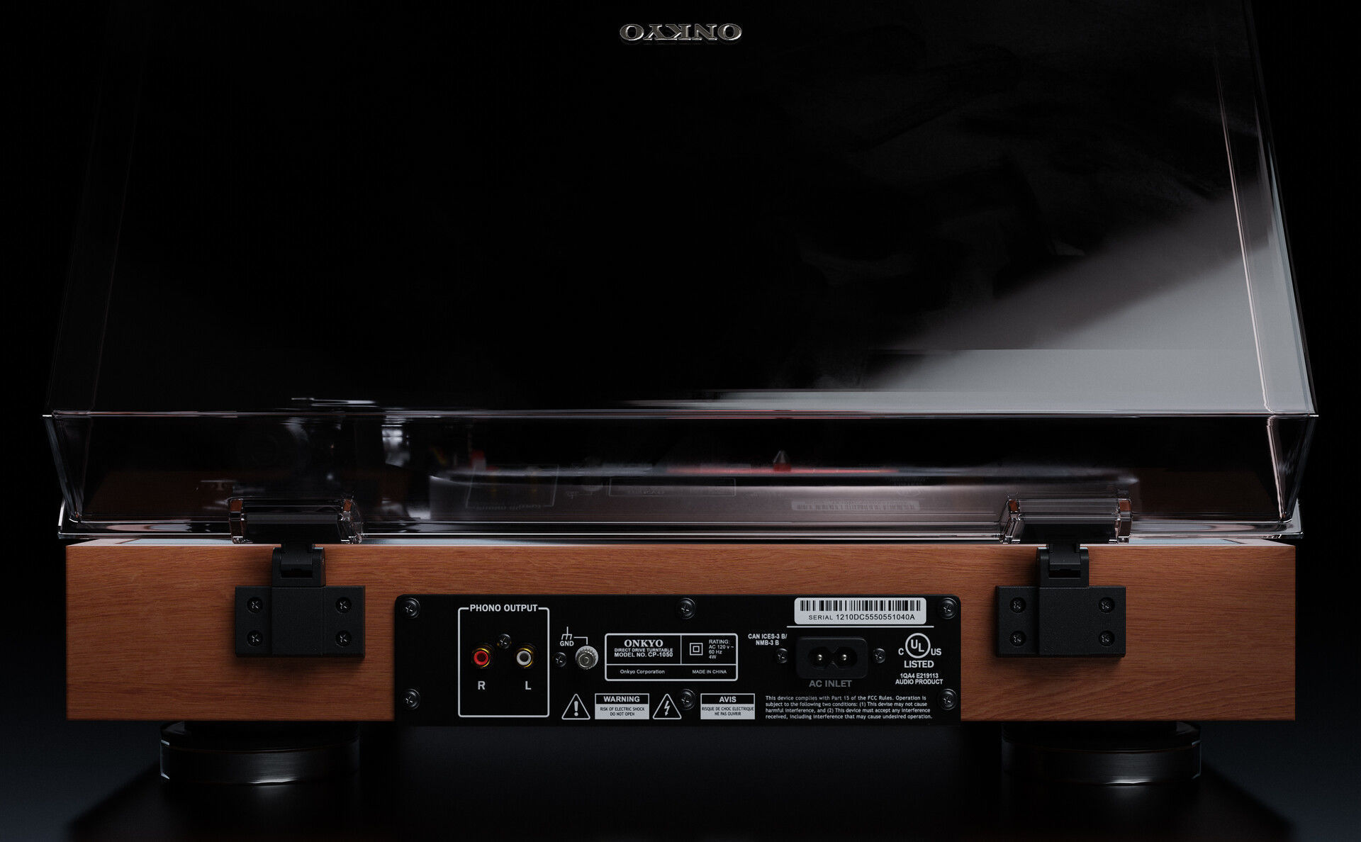 Real-time Record Player Turntable Low-poly 3D model_3