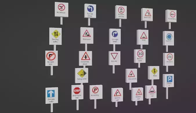 all traffic signs
